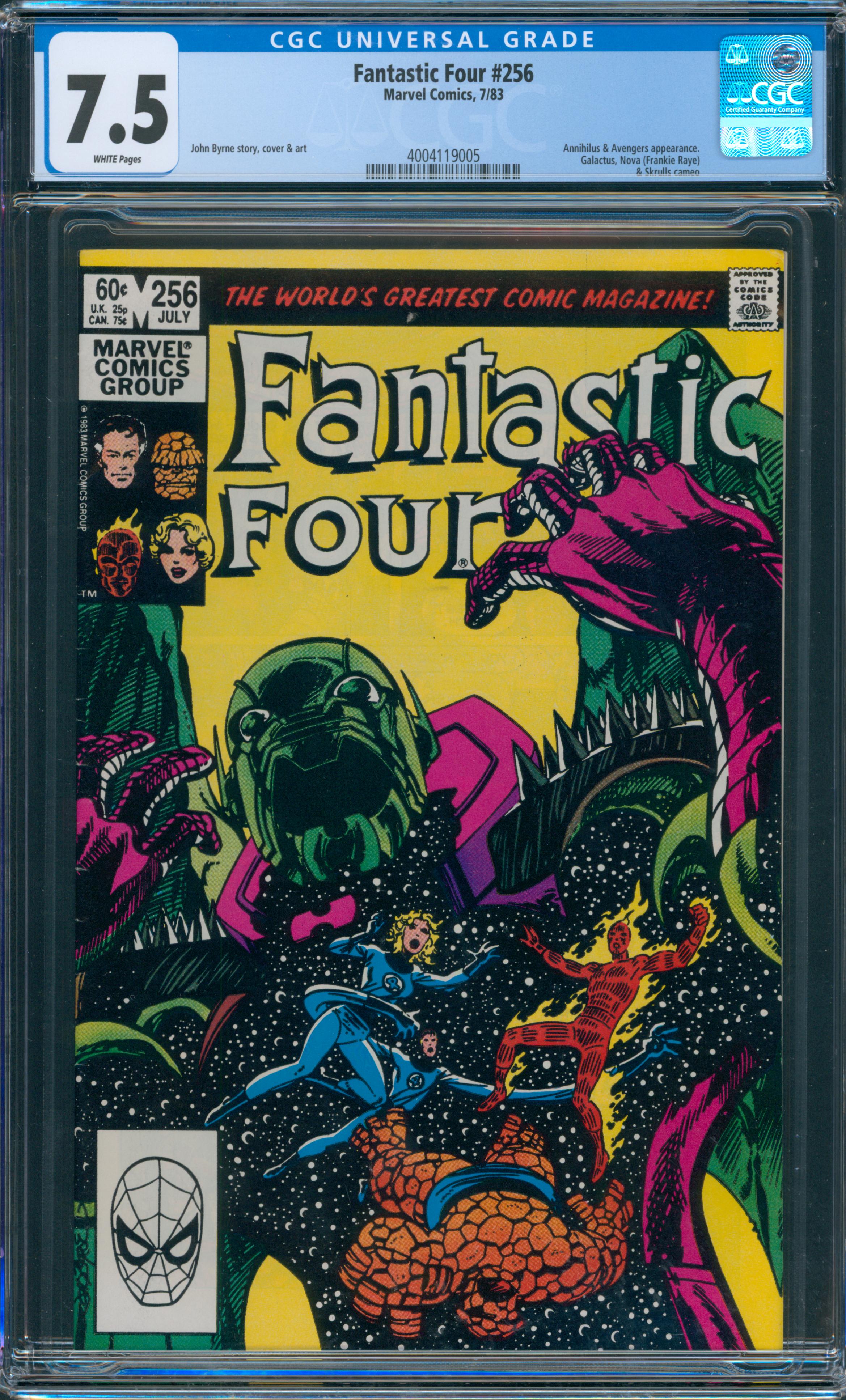 Fantastic Four #256 CGC 7.5