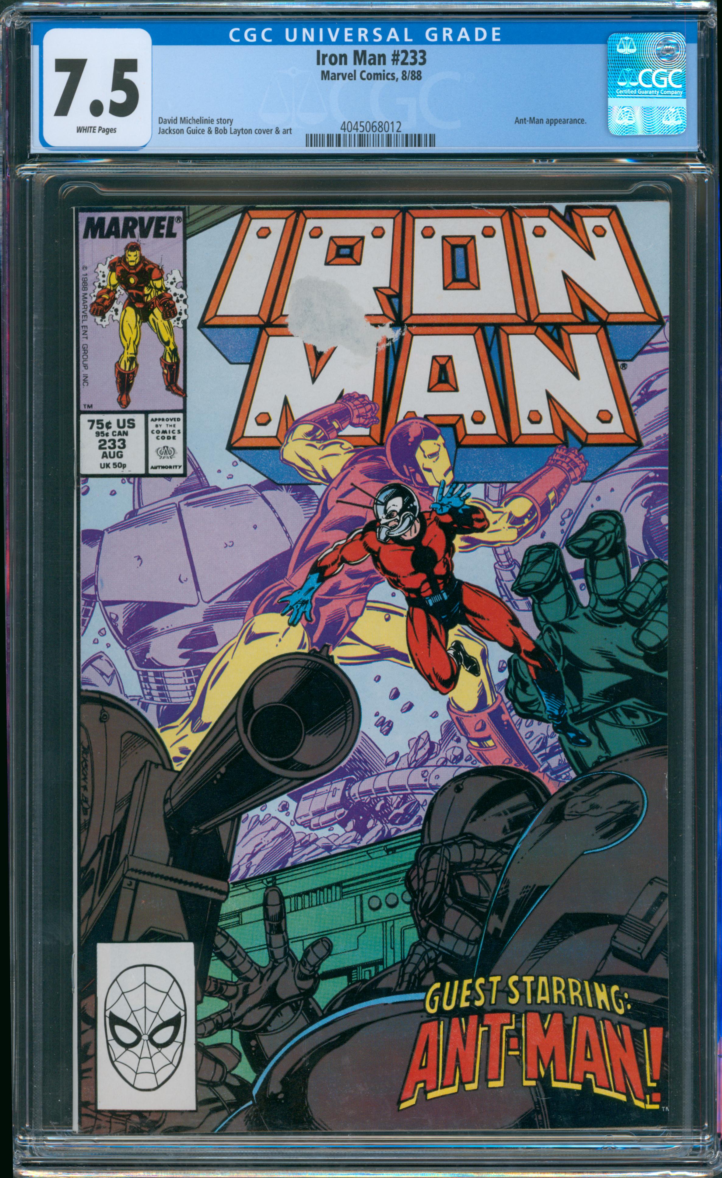 Iron Man #233 CGC 7.5