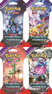 Temporal Forces Sleeved Booster Pack Art Bundle [Set of 4]