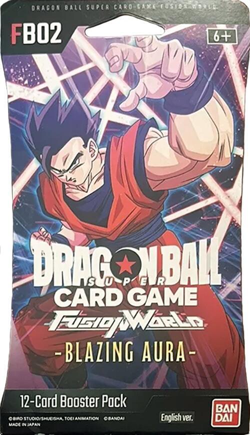 Blazing Aura Sleeved Booster Pack [Son Gohan : Adolescence]
