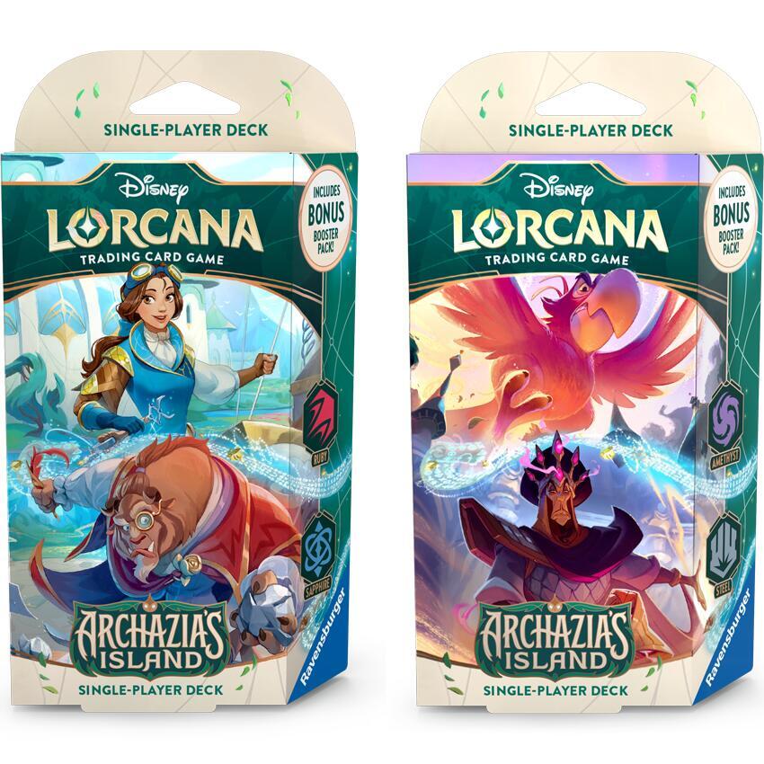 Disney Lorcana: Archazia's Island Starter Deck [Set of 2]