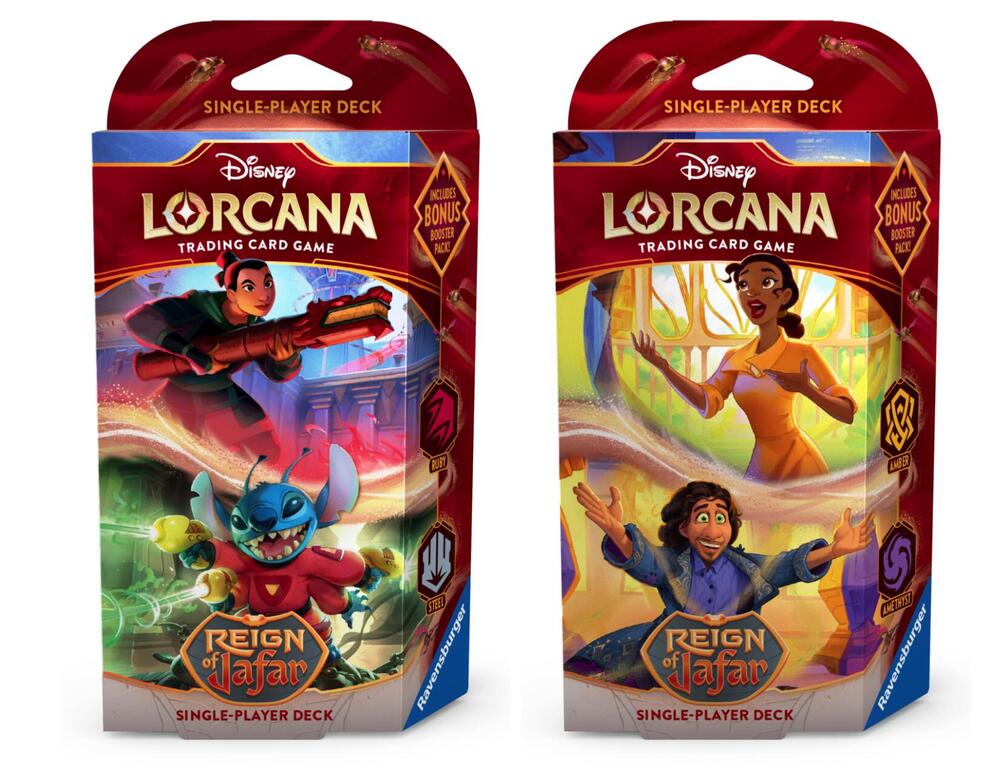 Disney Lorcana: Reign of Jafar Starter Deck [Set of 2]