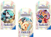 Disney Lorcana: Fabled Sleeved Booster Pack Art Bundle [Set of 3]
