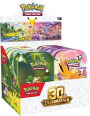 30th Celebration Mini Tin Display