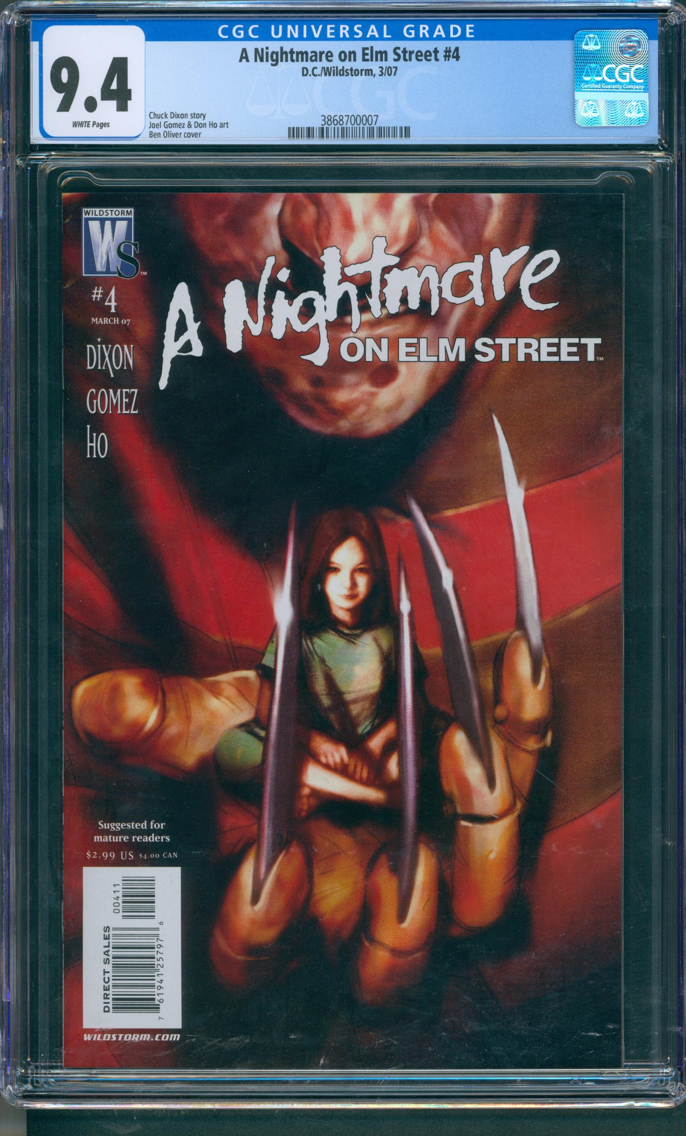 A Nightmare on Elm Street #4 CGC 9.4