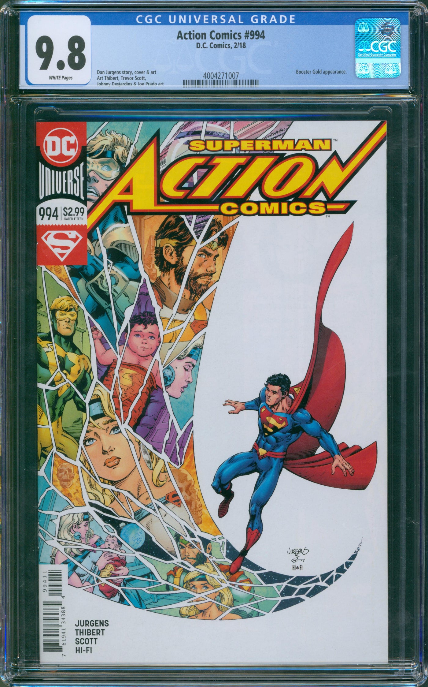 Action Comics #994 CGC 9.8
