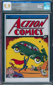 Action Comics #1 CGC 9.9