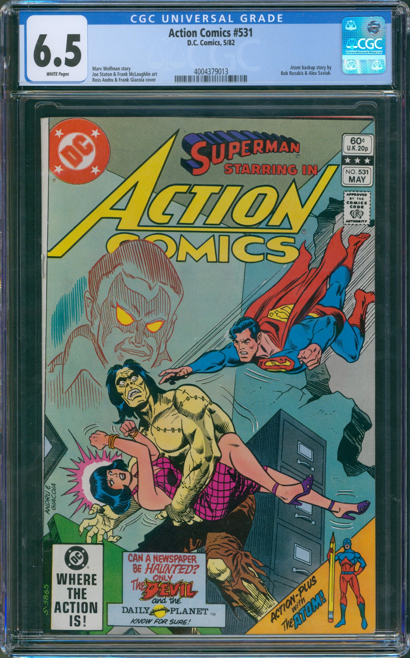 Action Comics #531 CGC 6.5
