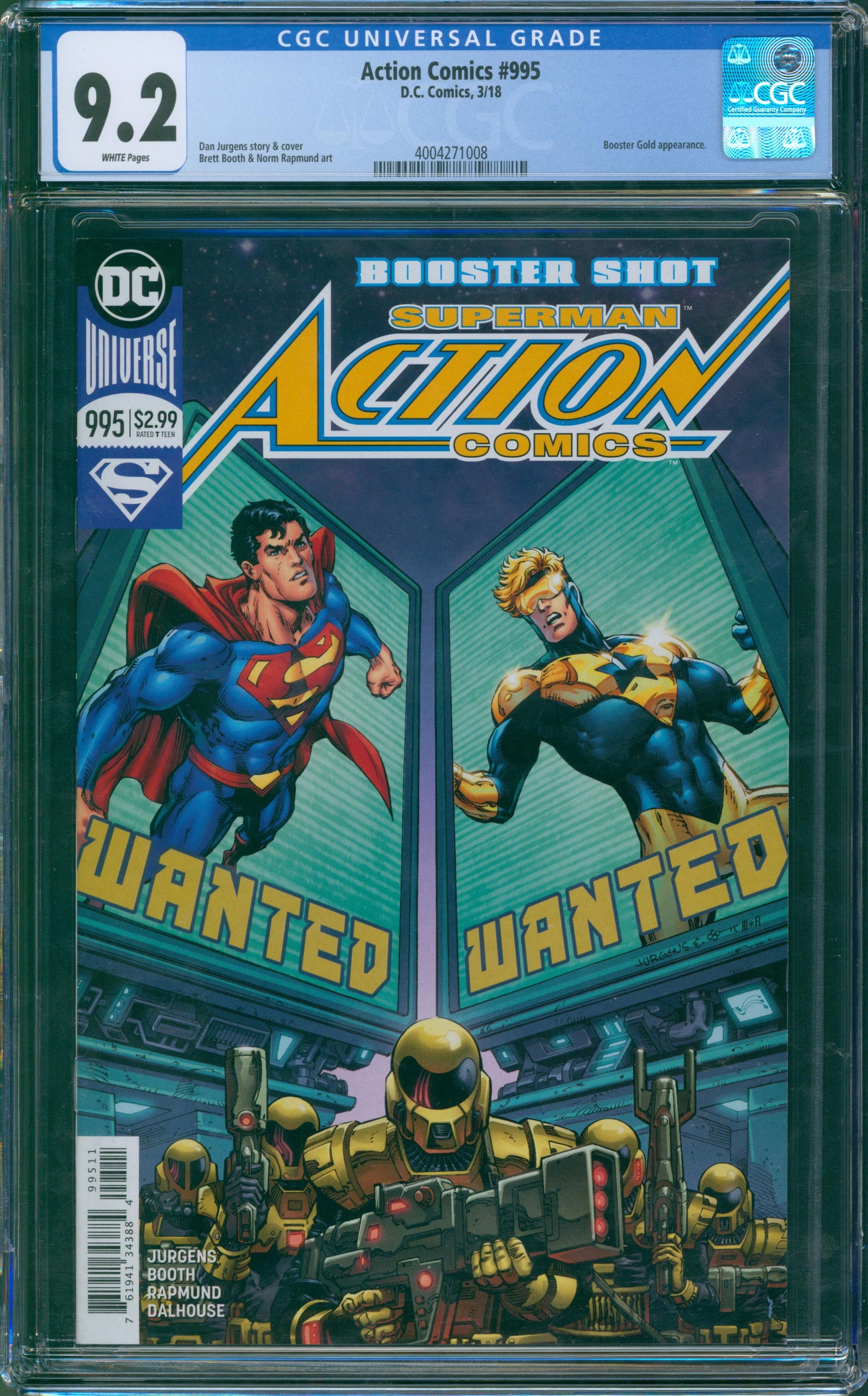 Action Comics #995 CGC 9.2