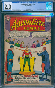 Adventure Comics #316 CGC 2.0