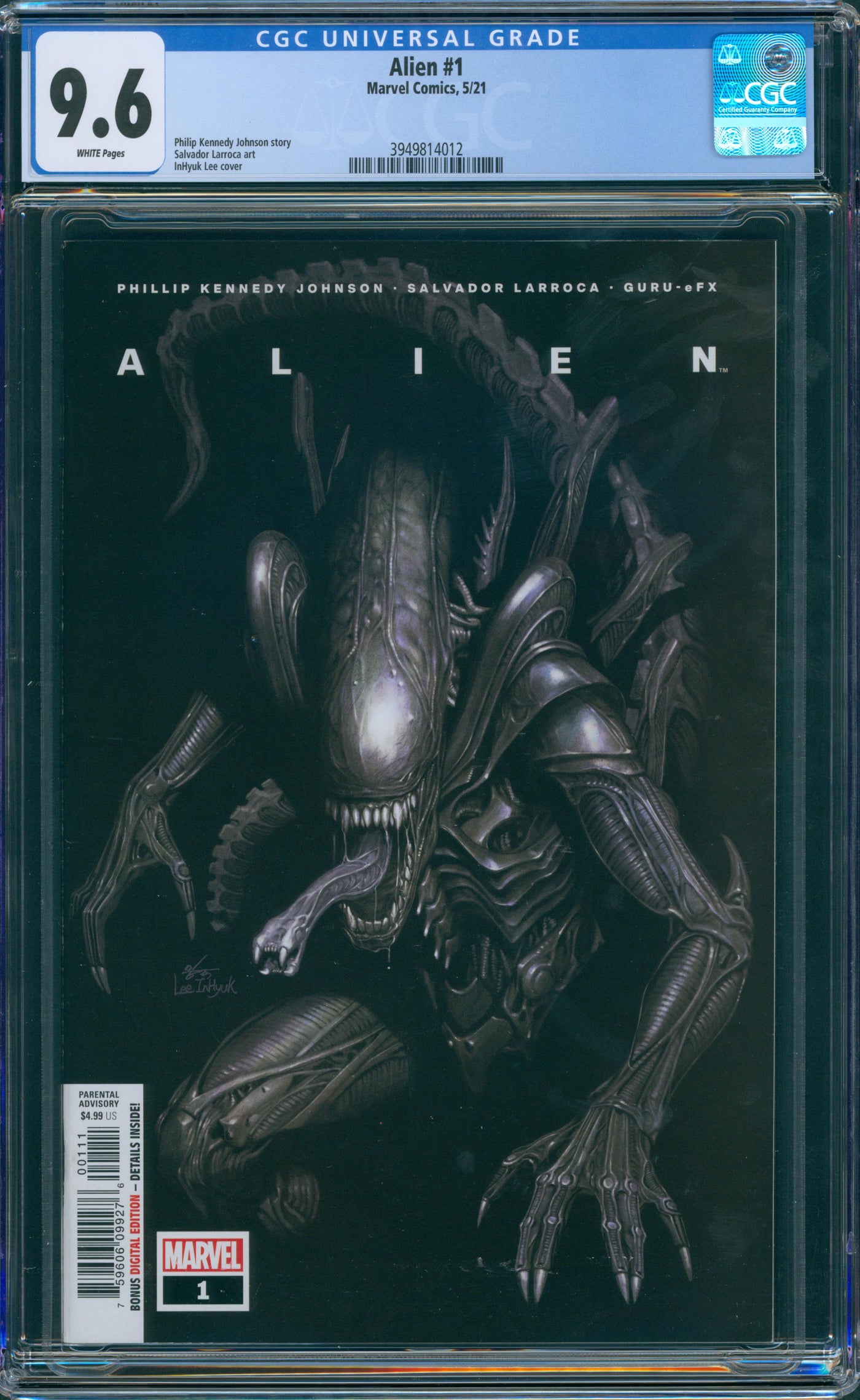 Alien #1 CGC 9.6