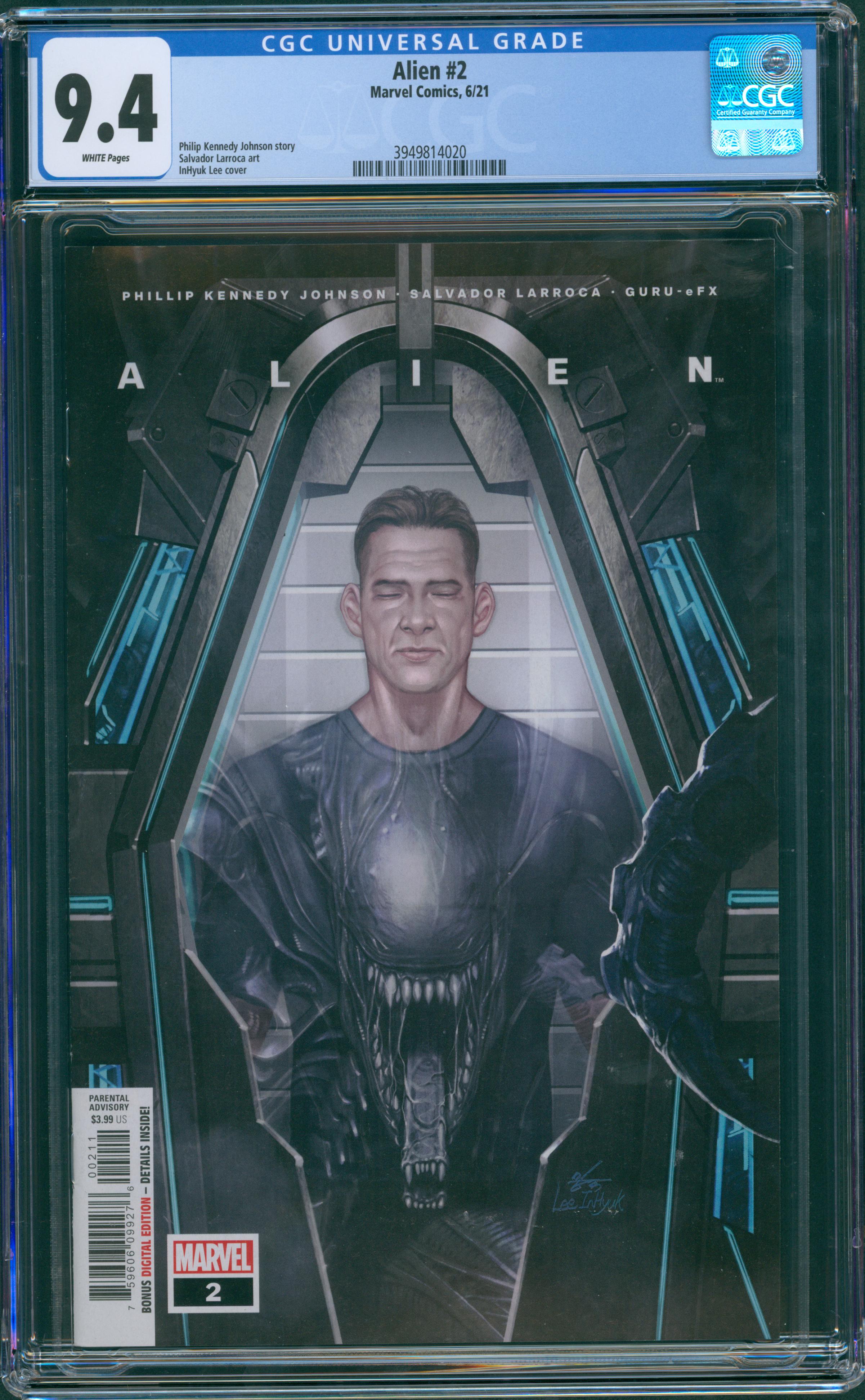 Alien #2 CGC 9.4
