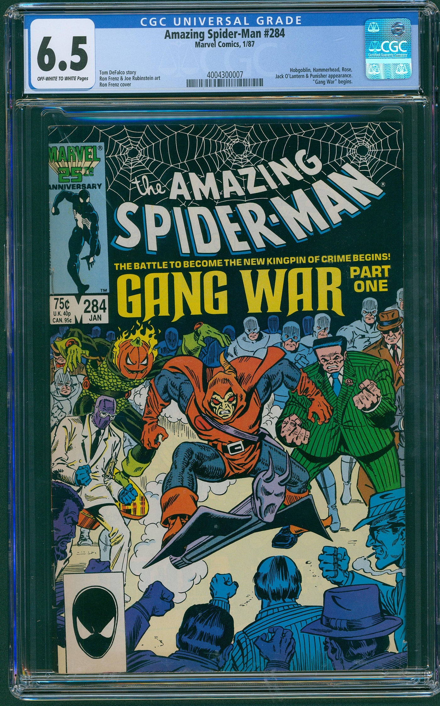 Amazing Spider-Man #284 CGC 6.5