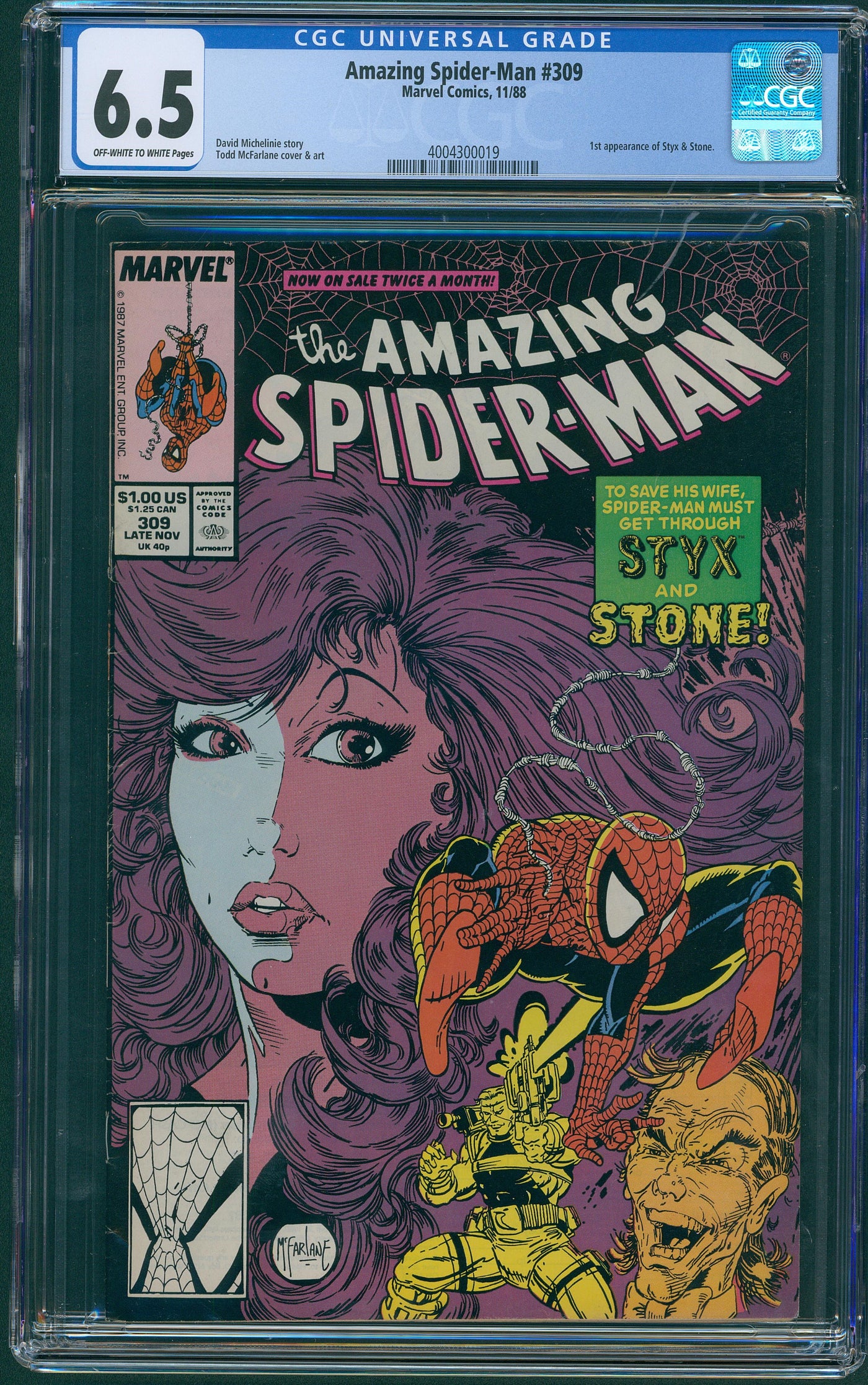 Amazing Spider-Man #309 CGC 6.5