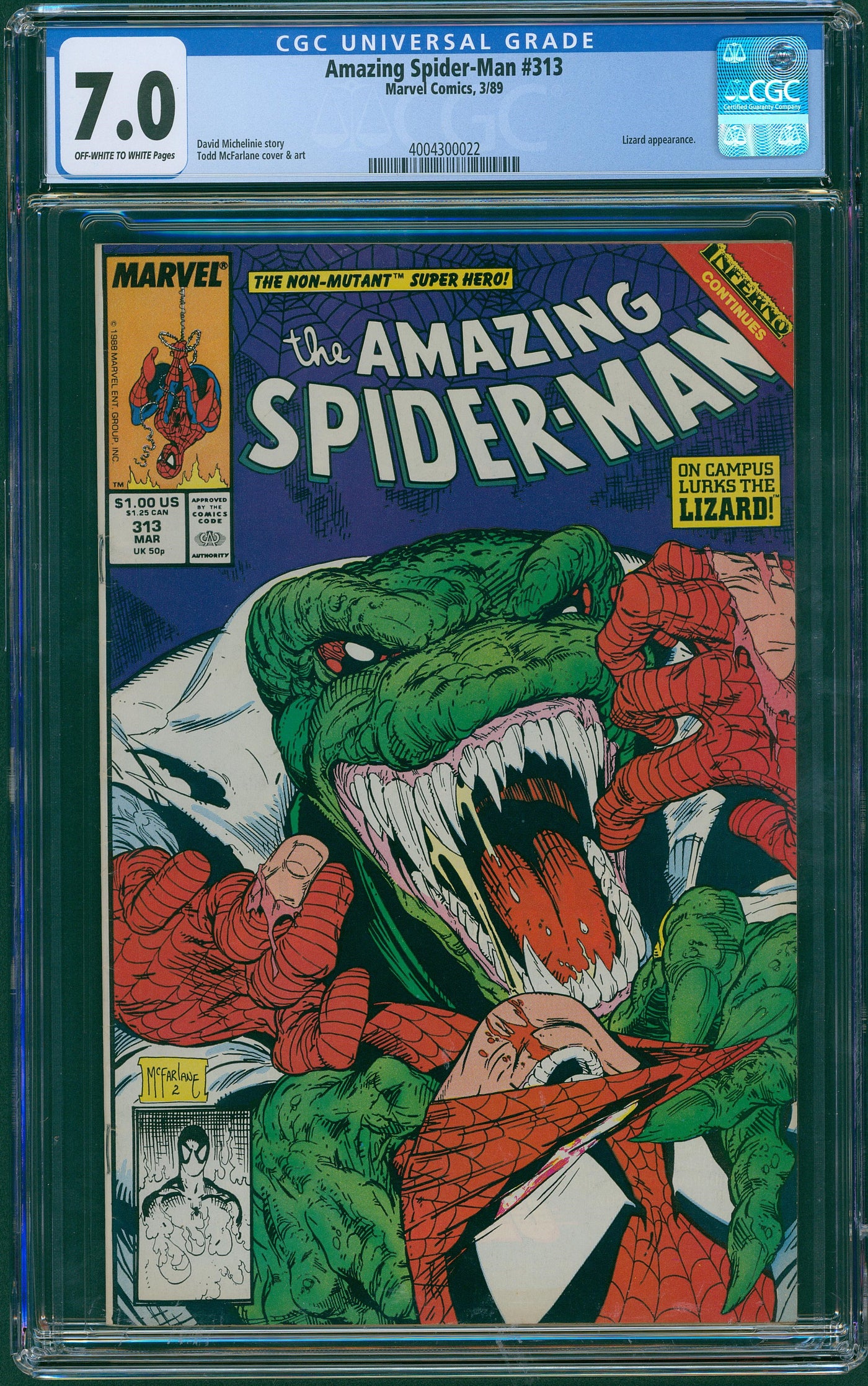 Amazing Spider-Man #313 CGC 7.0
