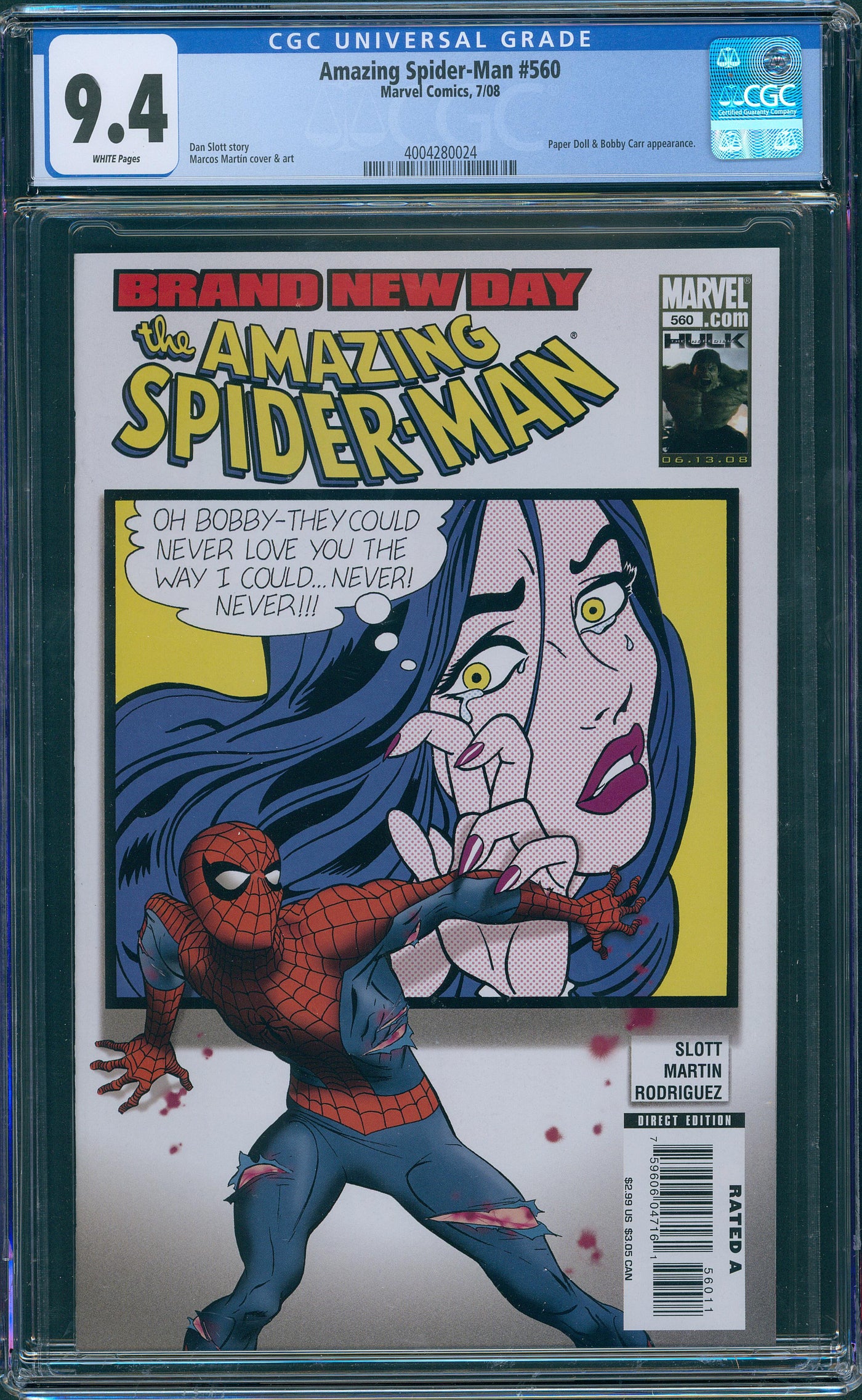 Amazing Spider-Man #560 CGC 9.4