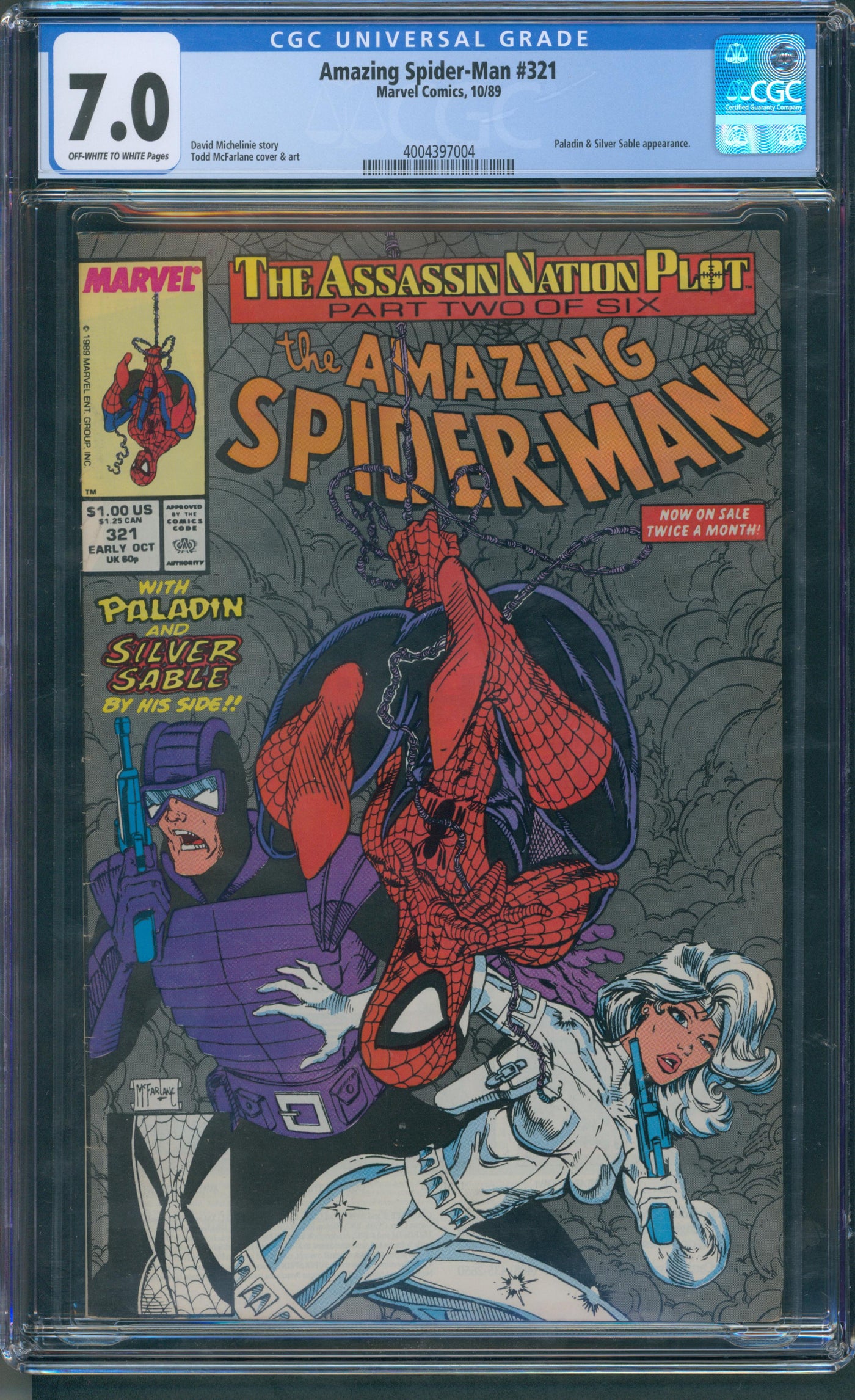 Amazing Spider-Man #321 CGC 7.0