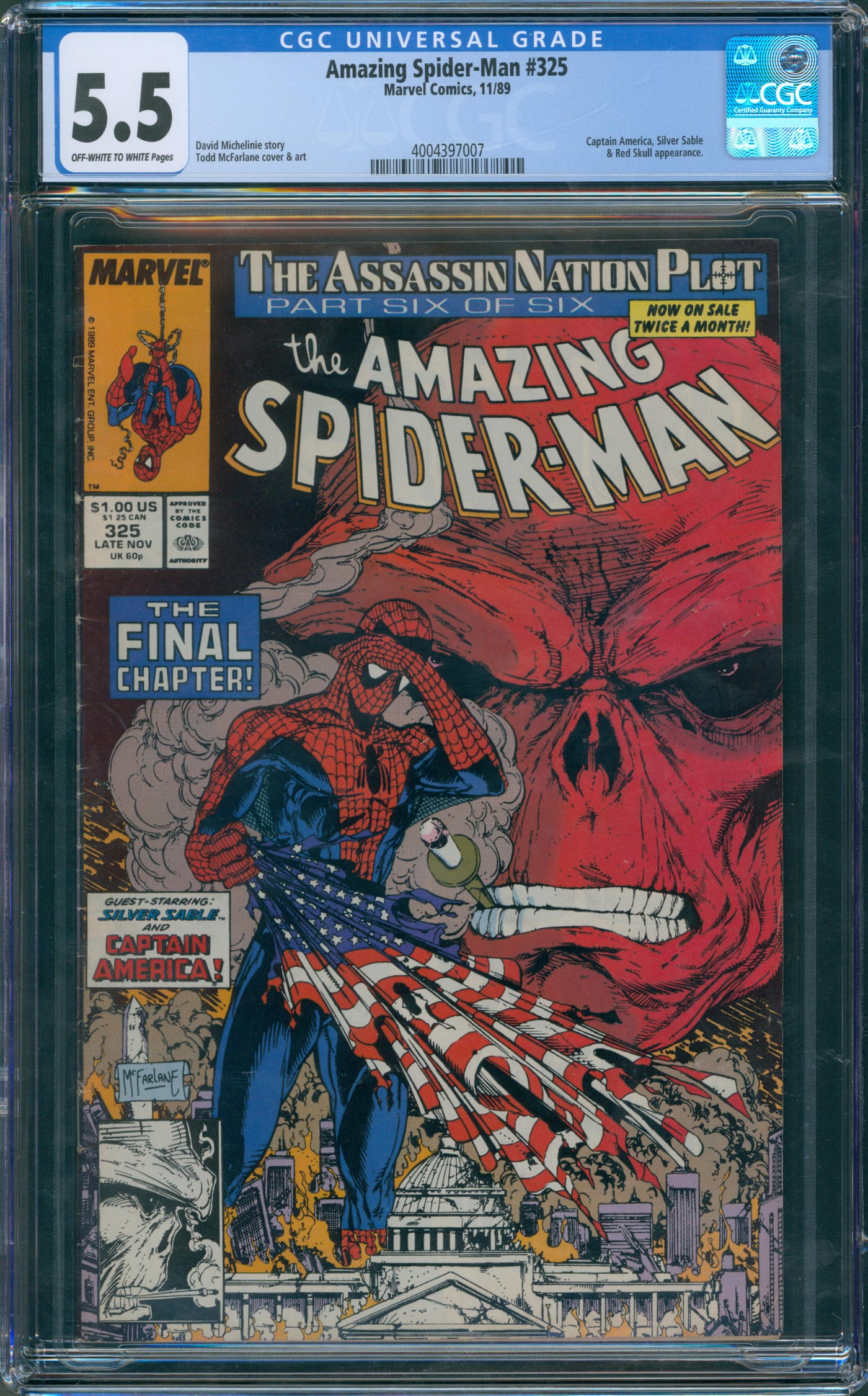 Amazing Spider-Man #325 CGC 5.5