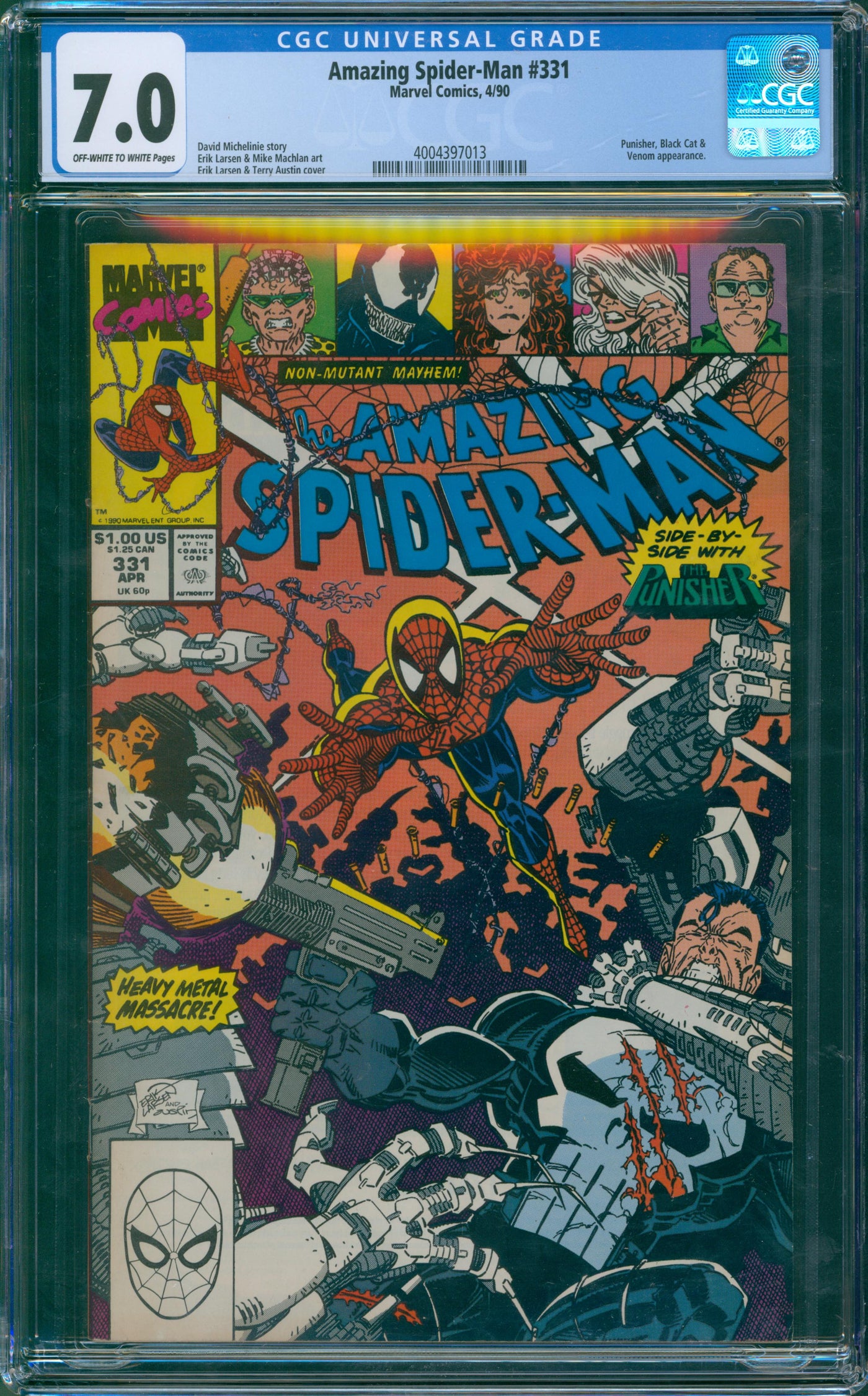 Amazing Spider-Man #331 CGC 7.0