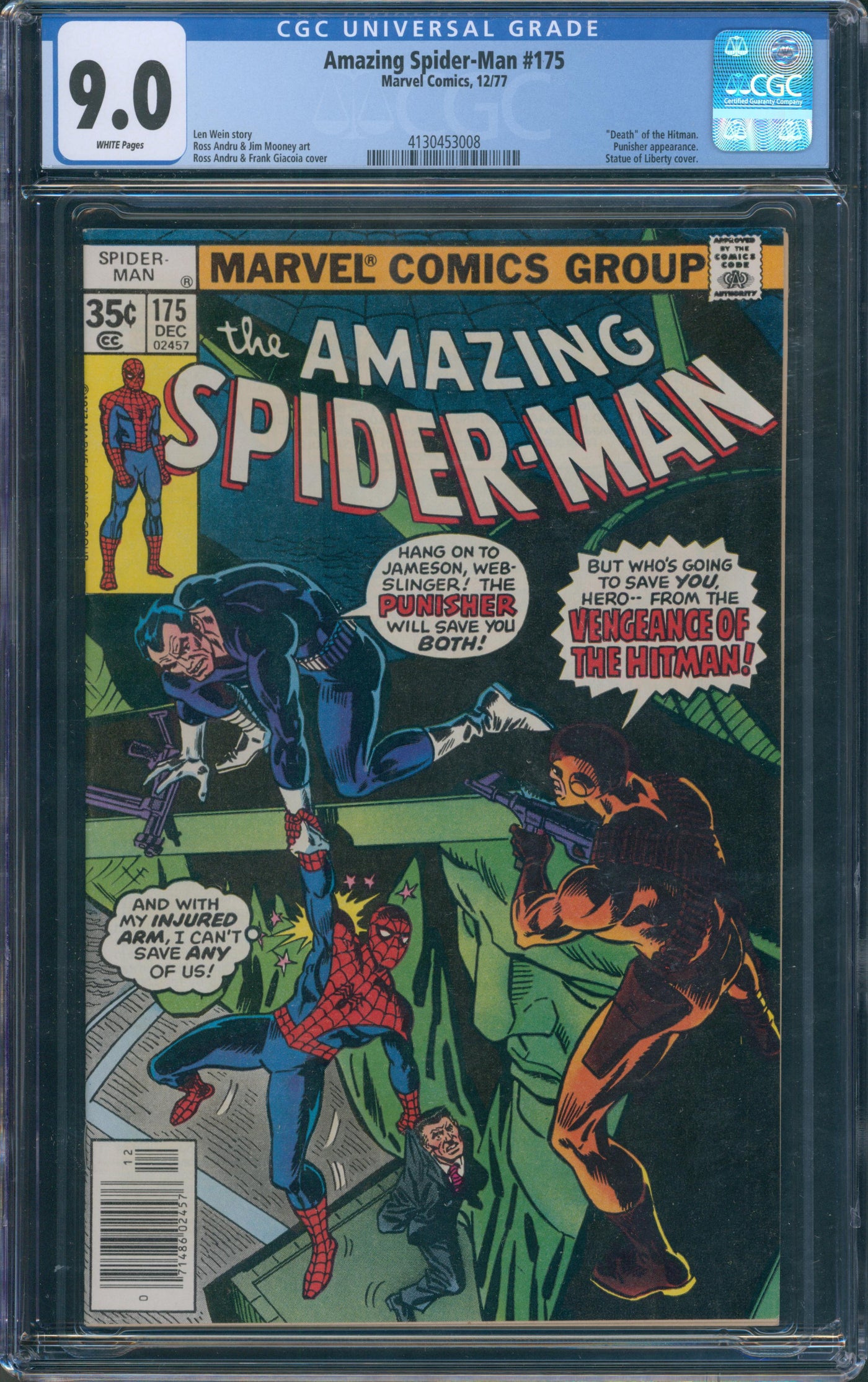 Amazing Spider-Man #175 CGC 9.0
