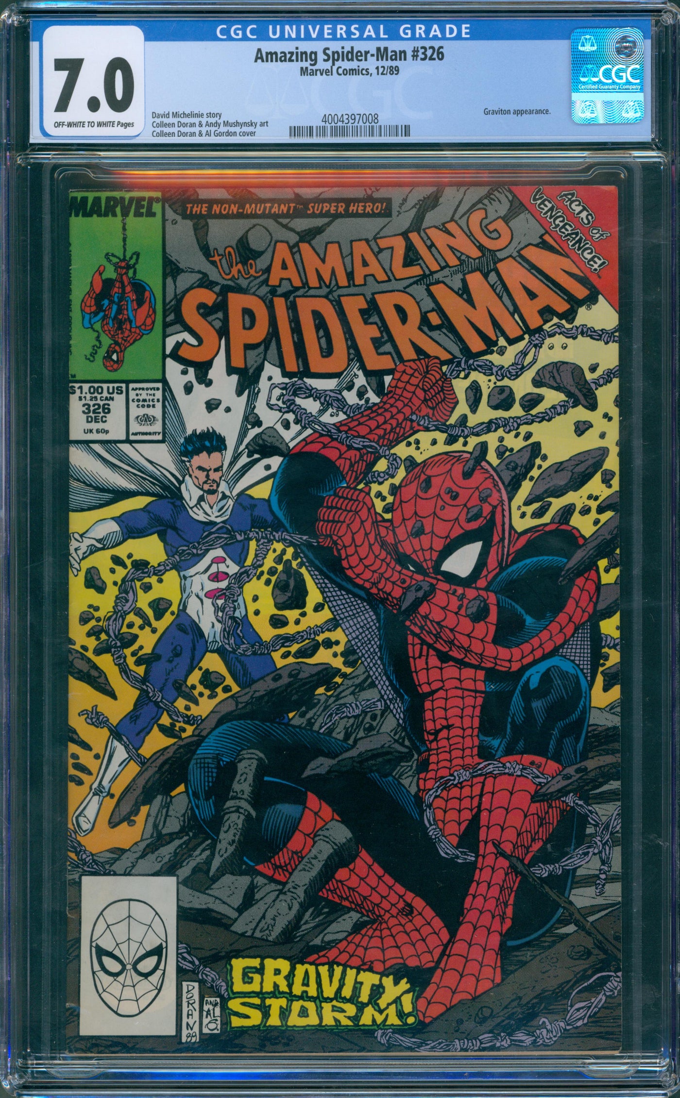 Amazing Spider-Man #326 CGC 7.0