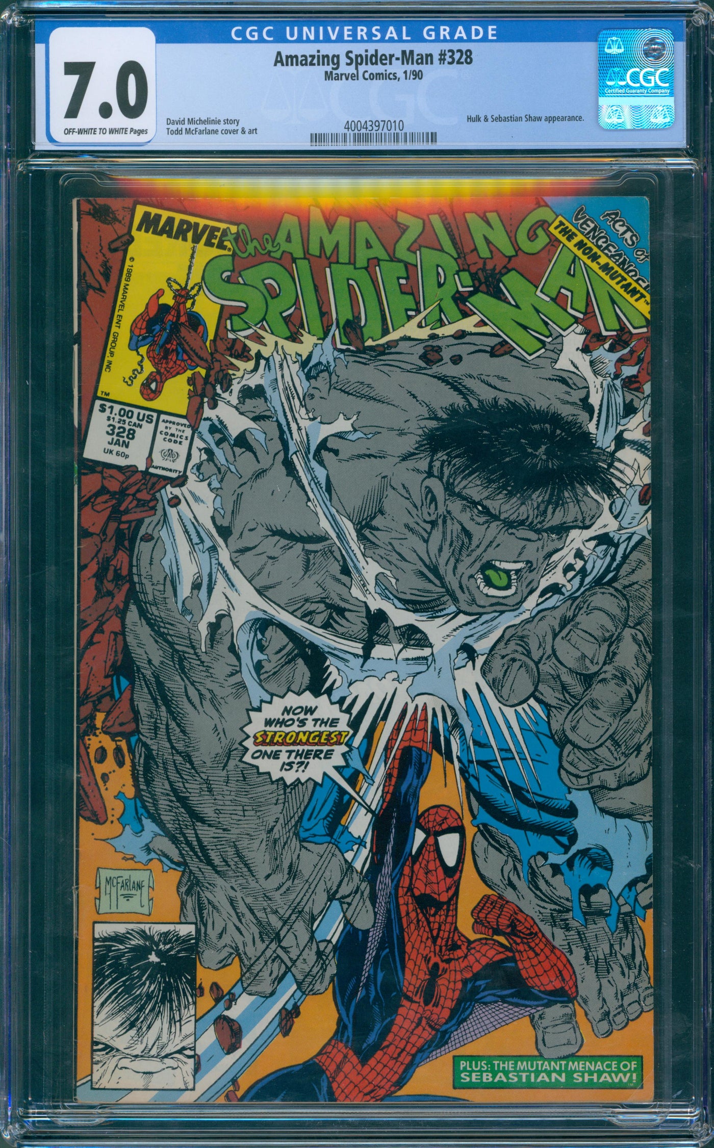 Amazing Spider-Man #328 CGC 7.0