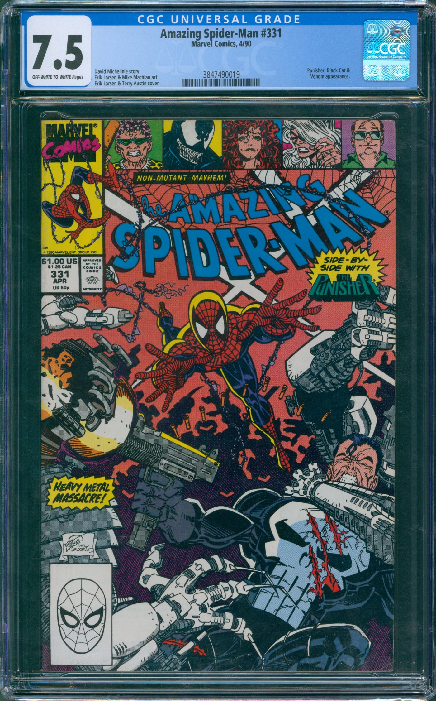 Amazing Spider-Man #331 CGC 7.5