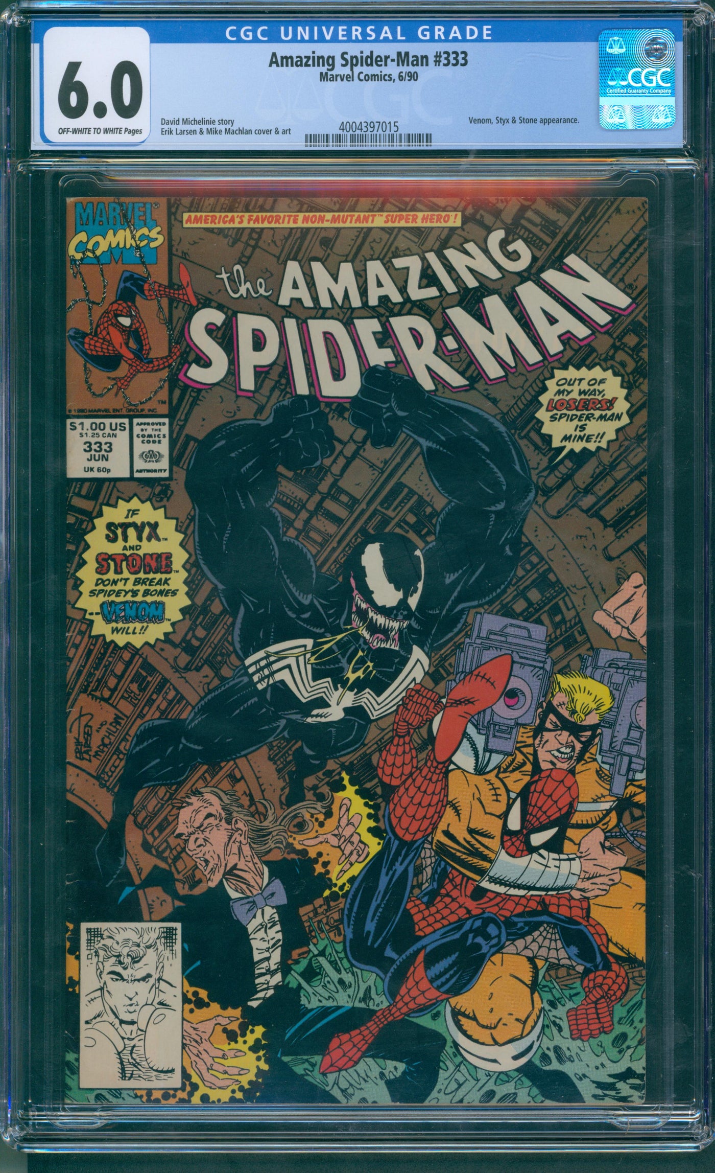 Amazing Spider-Man #333 CGC 6.0