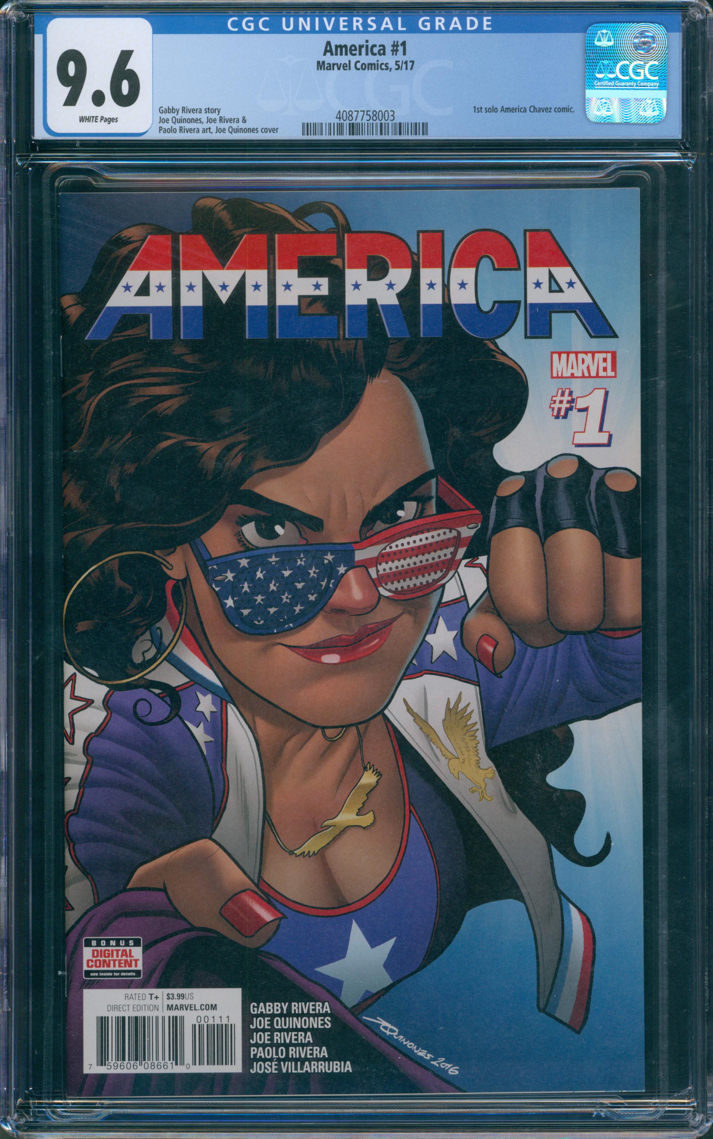 America #1 CGC 9.6