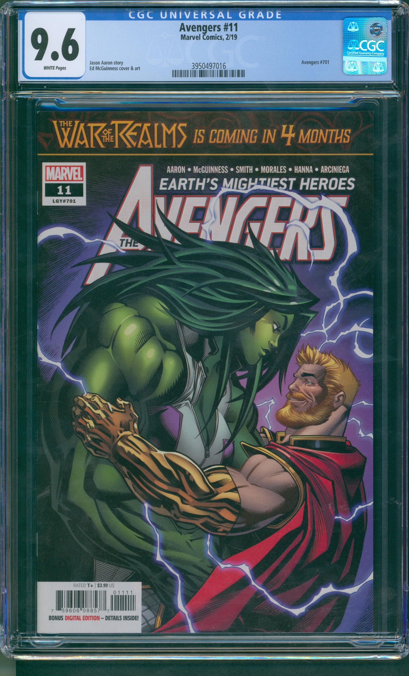 Avengers #11 CGC 9.6