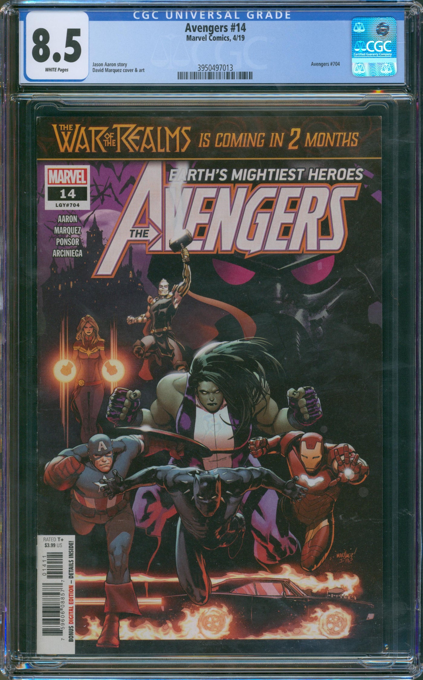 Avengers #14 CGC 8.5