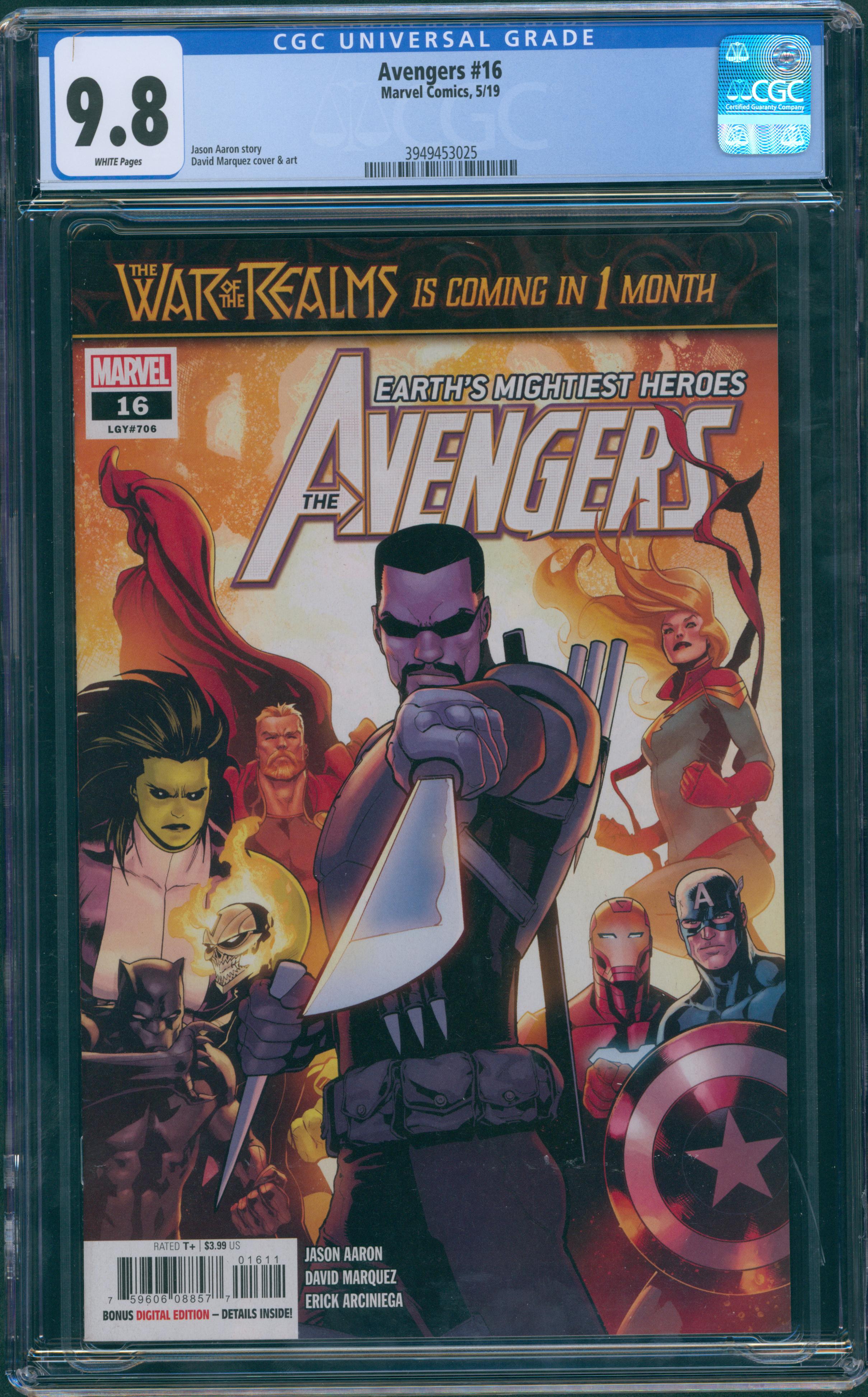 Avengers #16 CGC 9.8