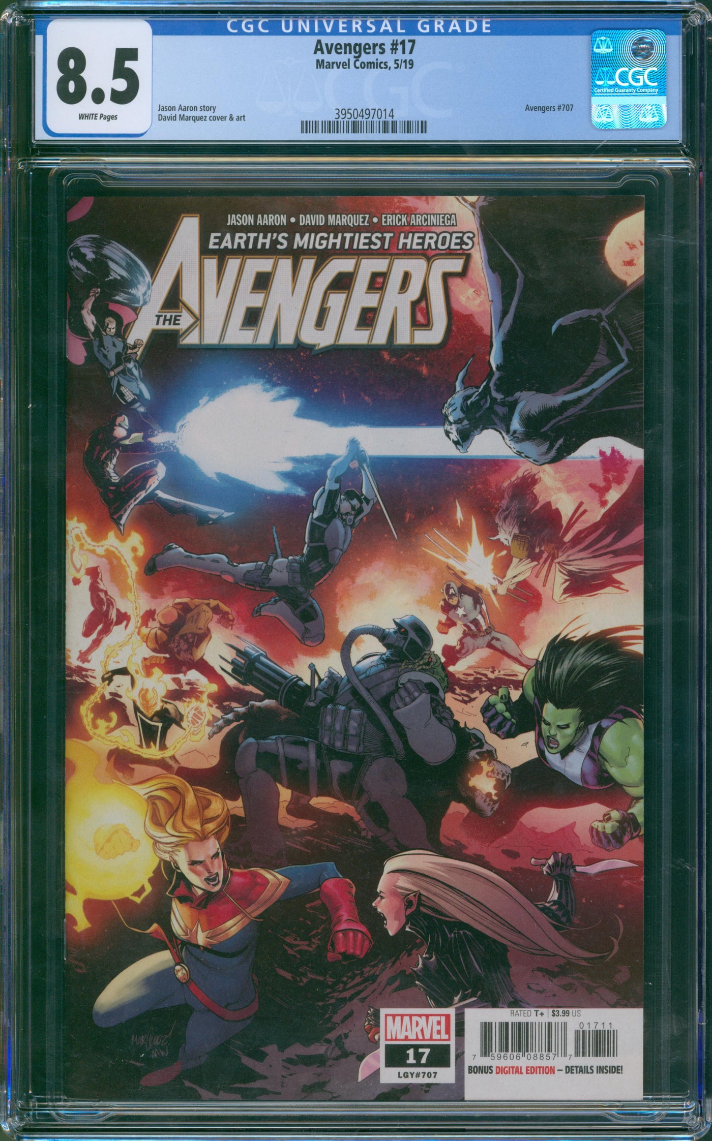 Avengers #17 CGC 8.5