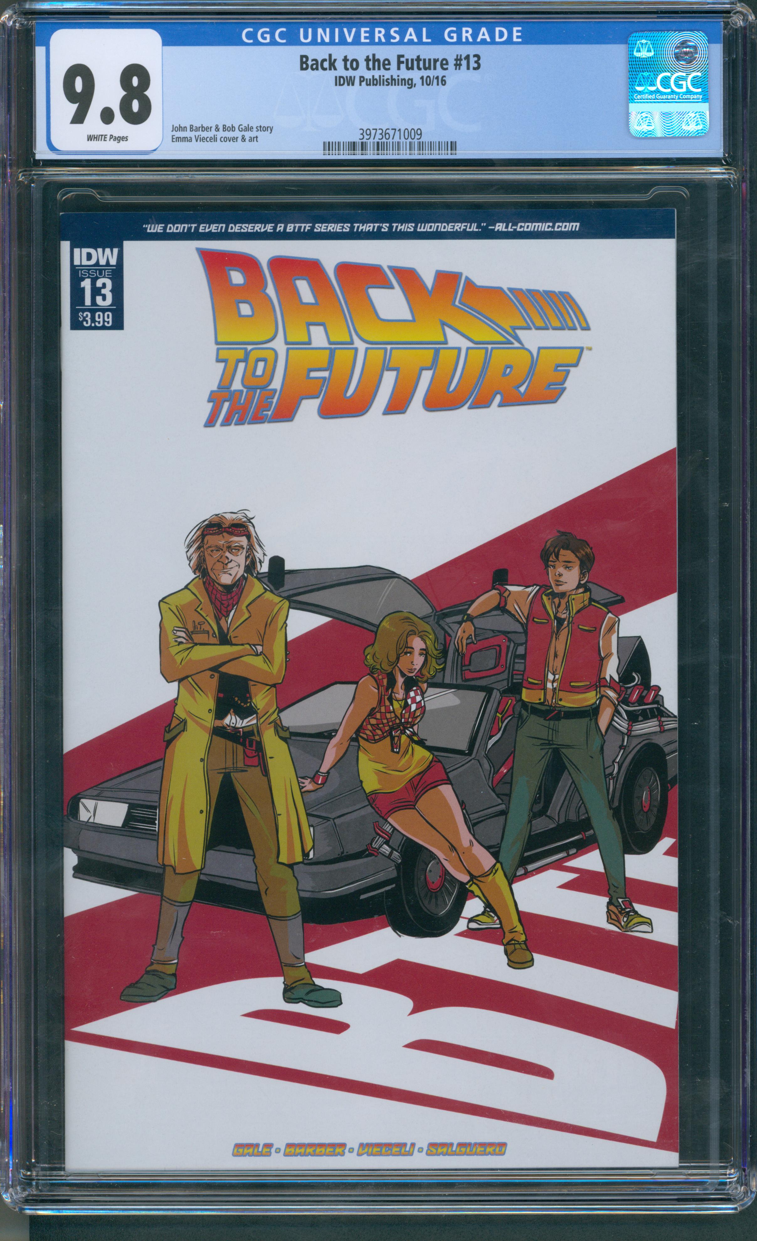 Back to the Future #13 CGC 9.8