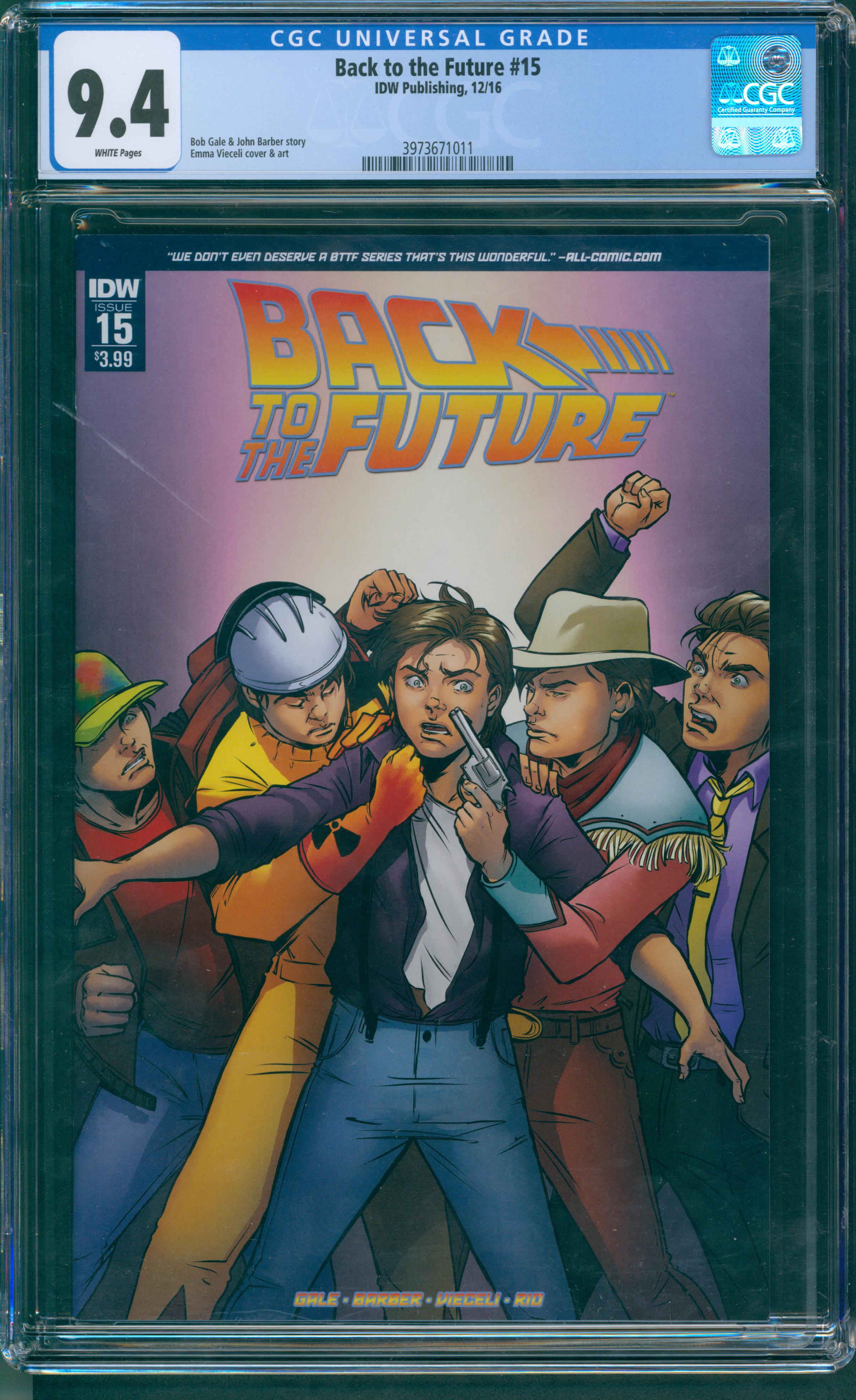 Back to the Future #15 CGC 9.4