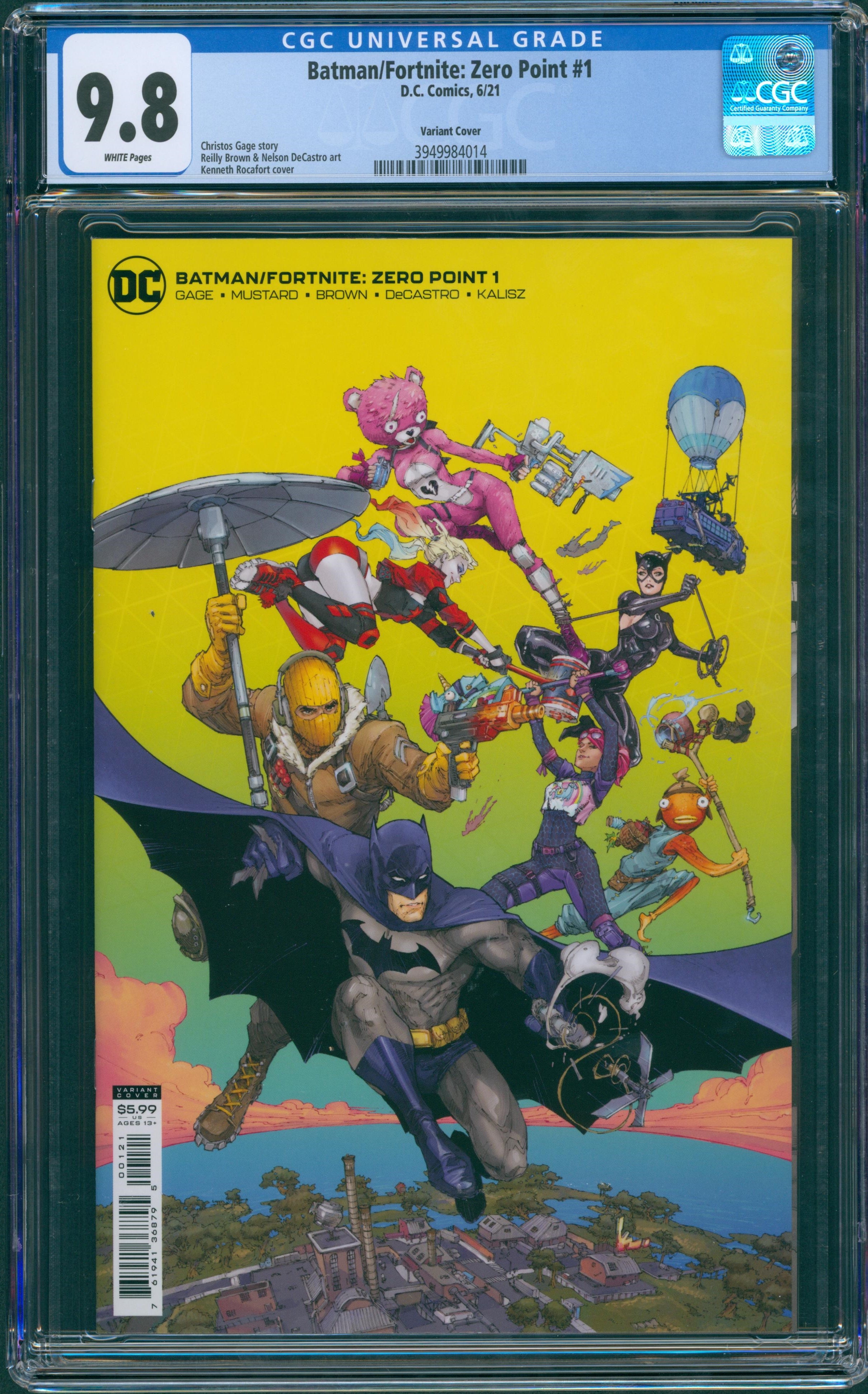 Batman/Fortnite: Zero Point #1 CGC 9.8