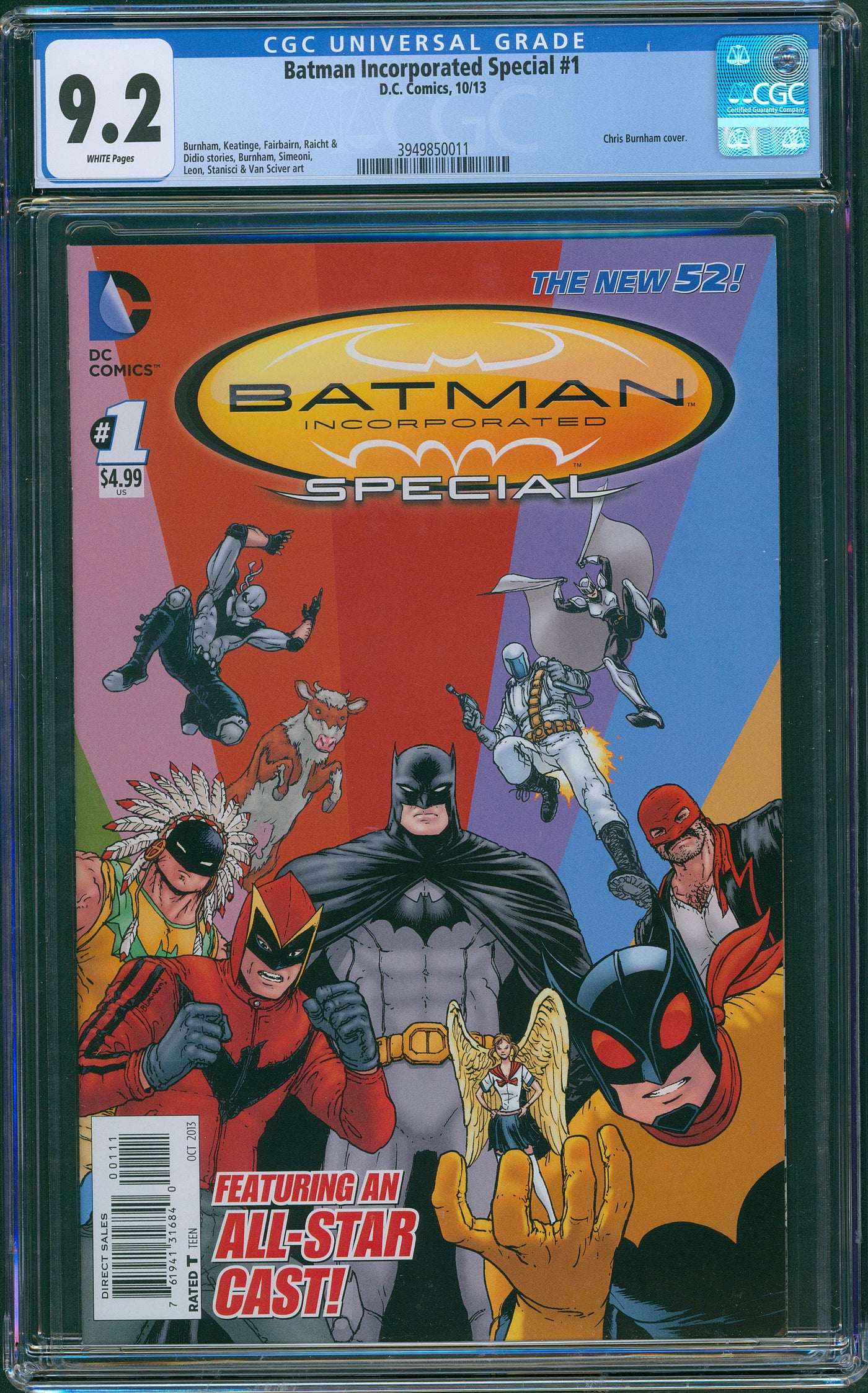 Batman Incorporated Special #1 CGC 9.2