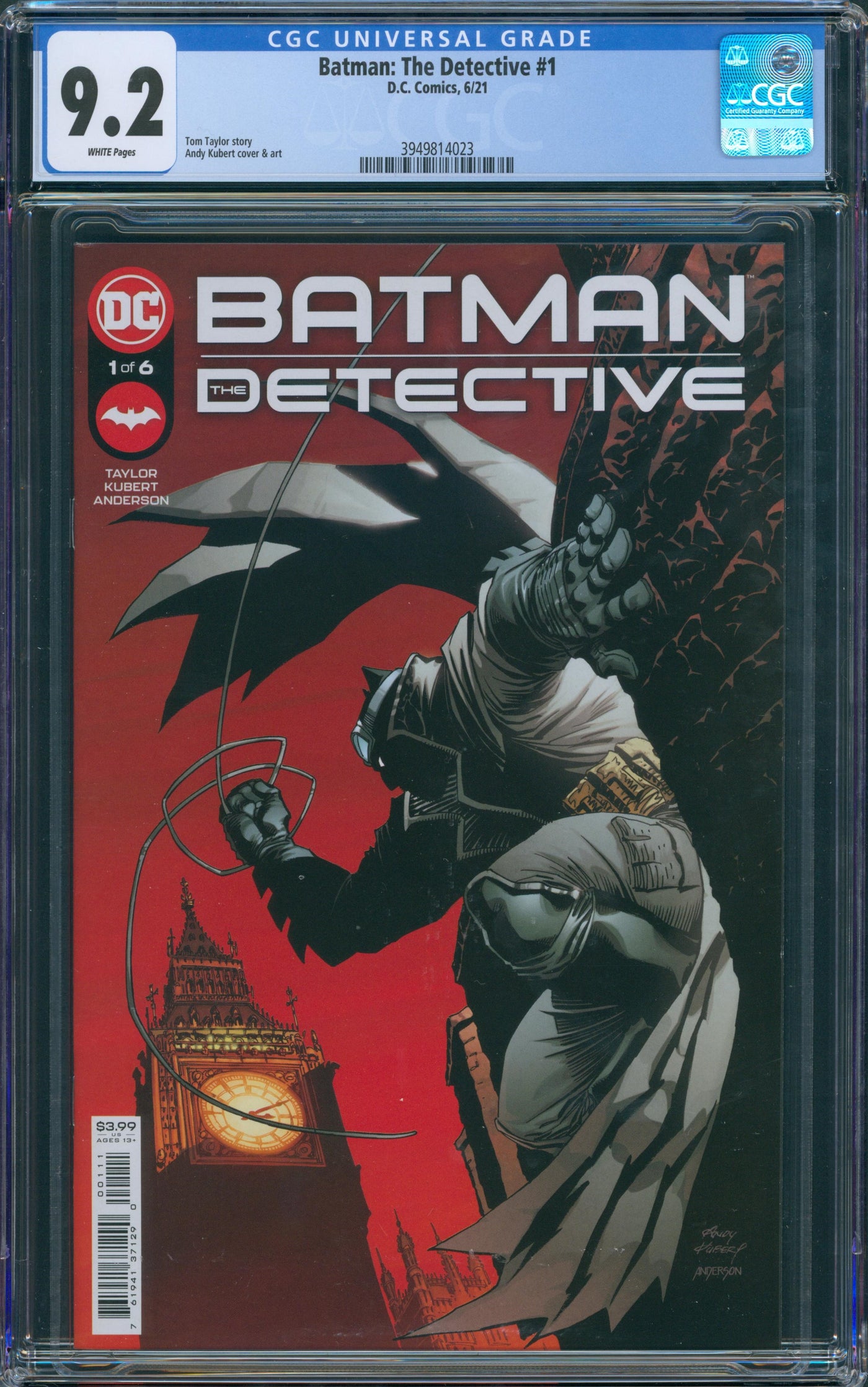 Batman The Detective #1 CGC 9.2