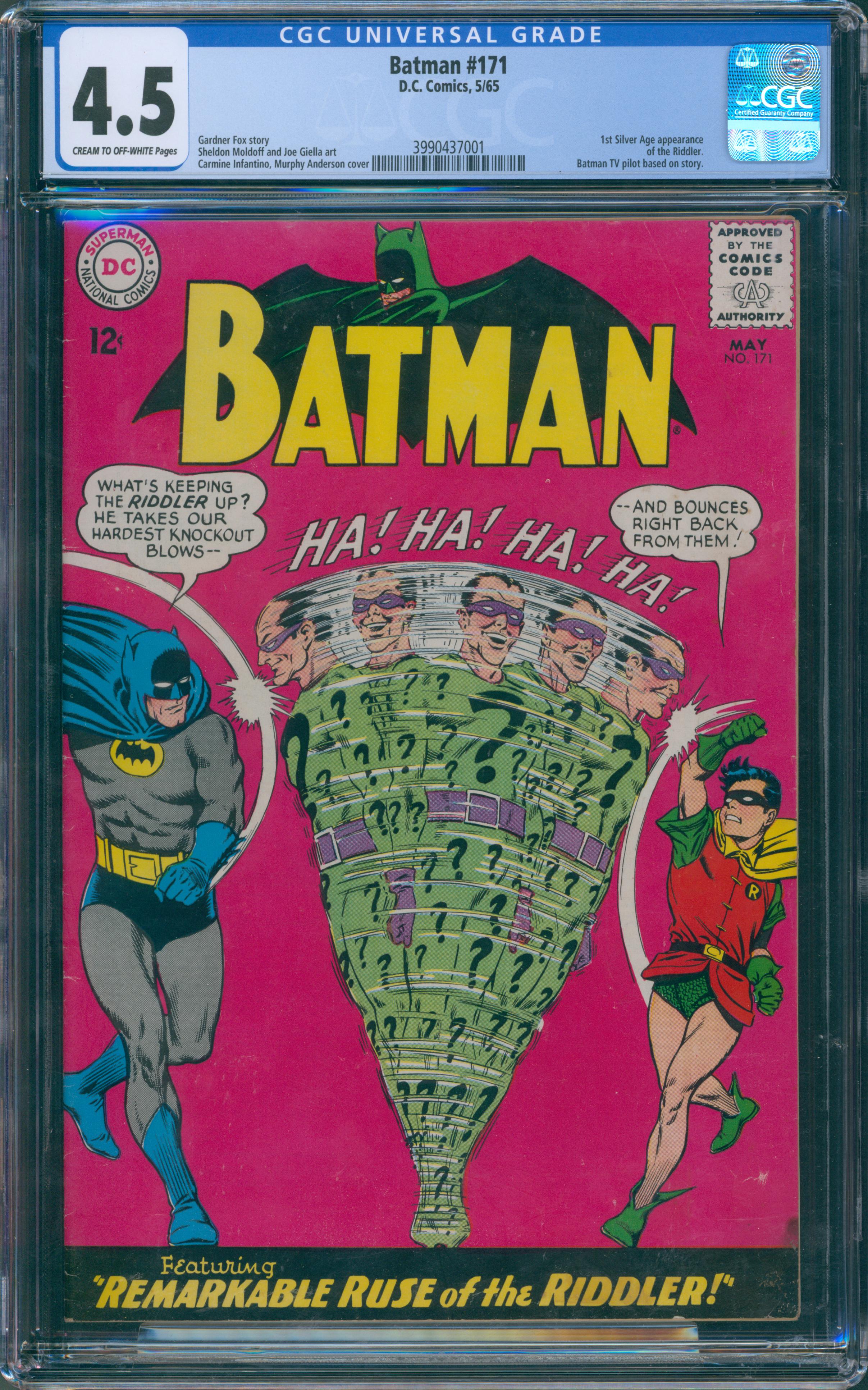 Batman #171 CGC 4.5