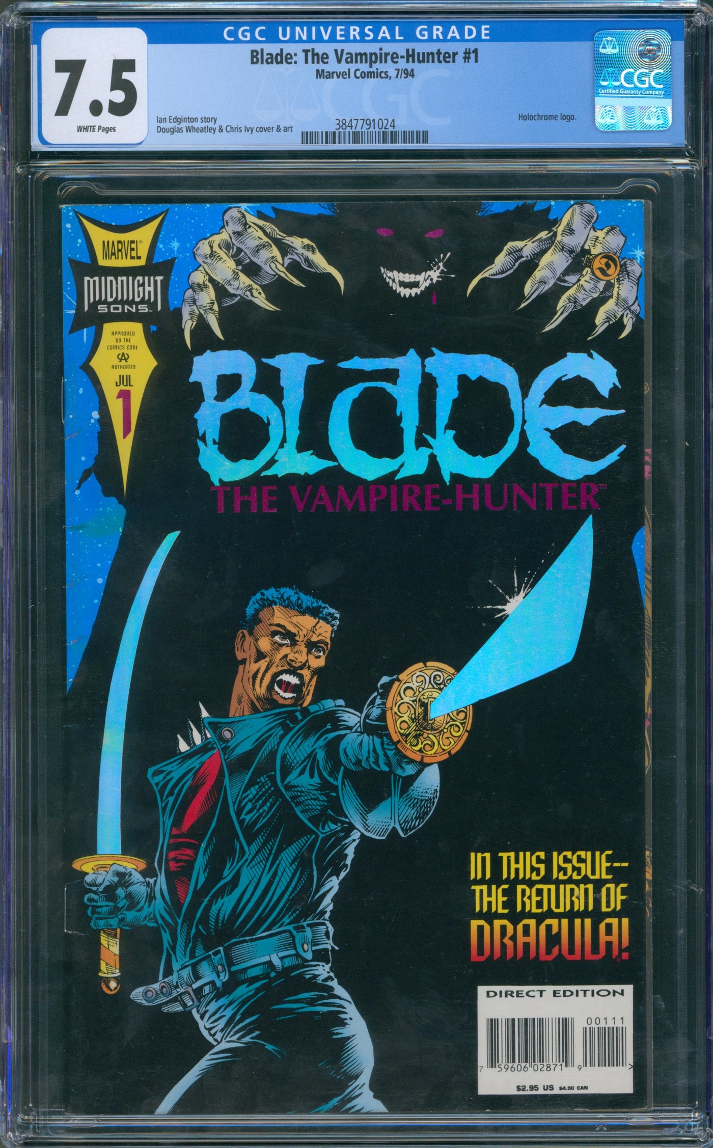 Blade #1 CGC 9.4