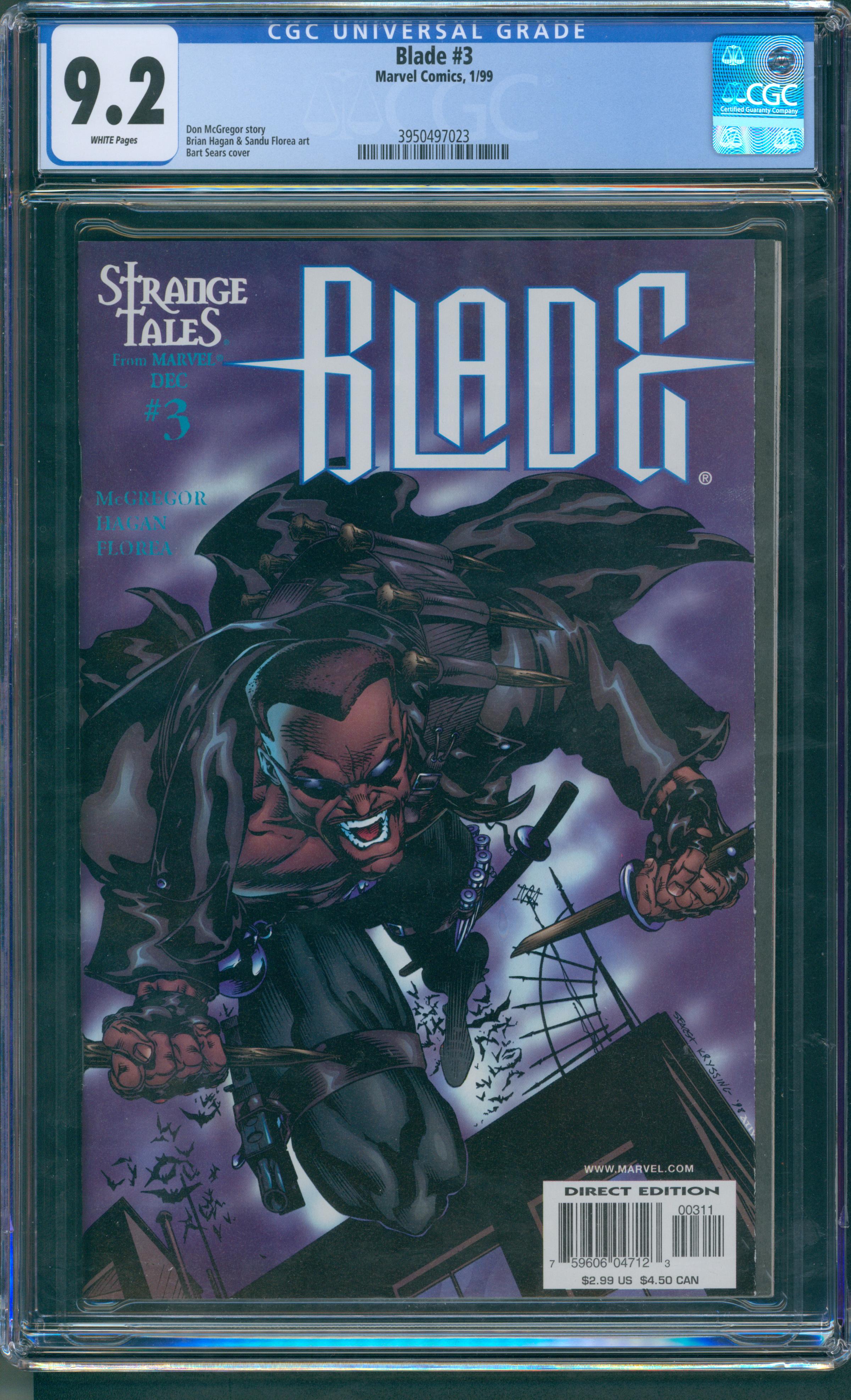 Blade #3 CGC 9.2