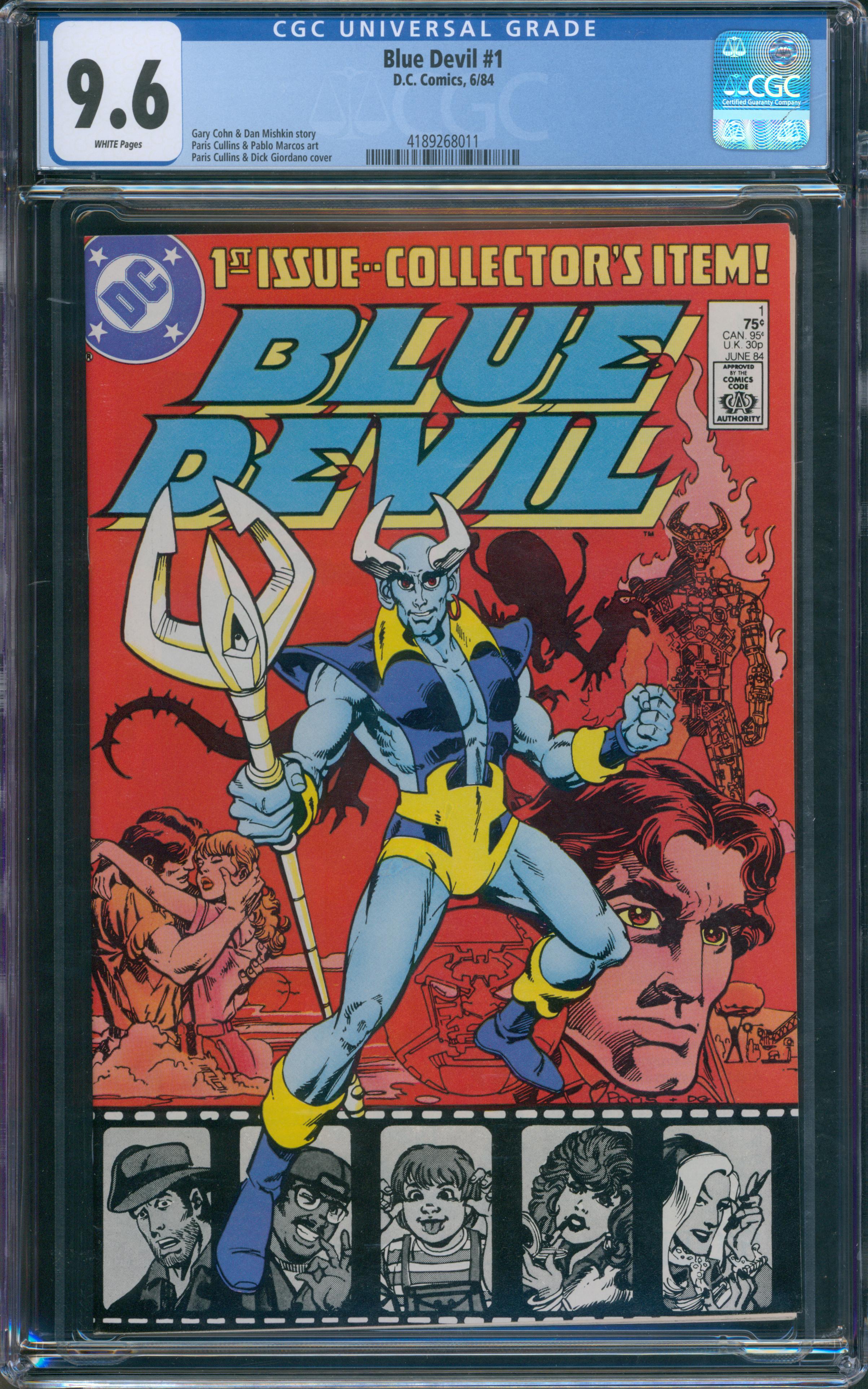Blue Devil #1 CGC 9.6