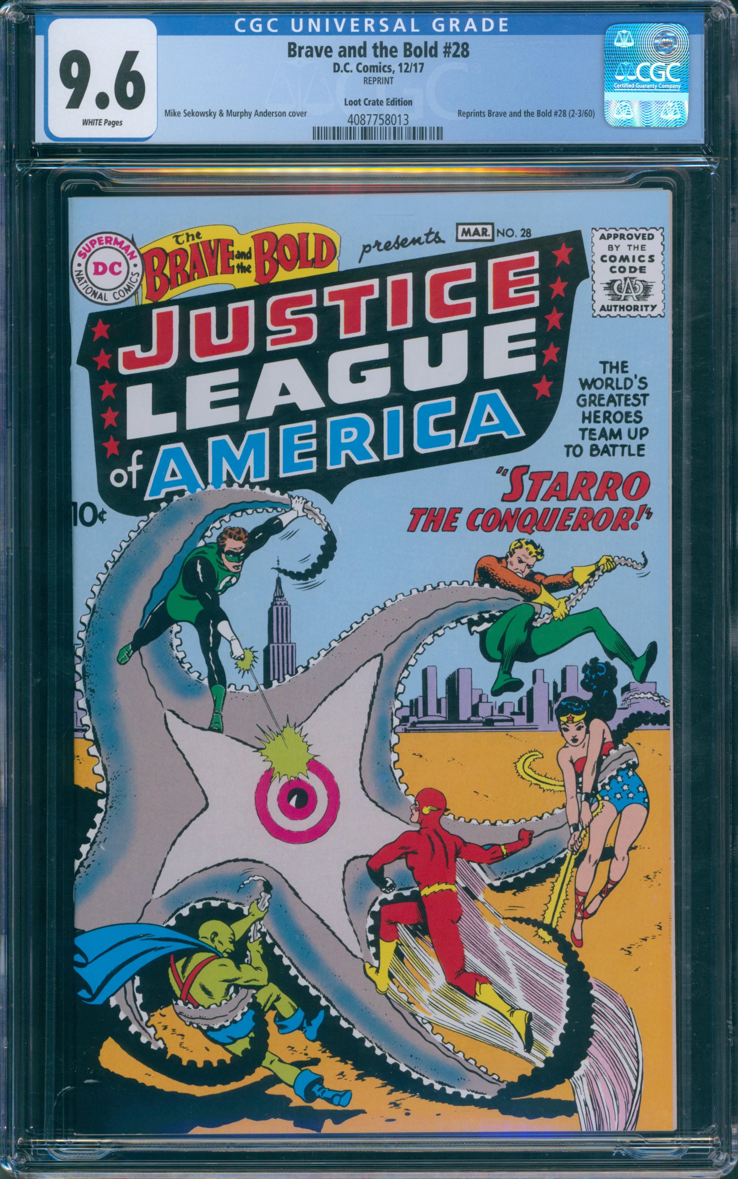 Brave and the Bold #28 CGC 9.6