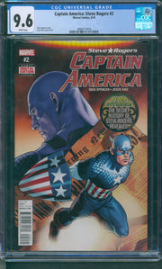 Captain America: Steve Rogers #2 CGC 9.6