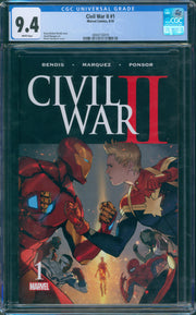 Civil War II #1 CGC 9.4