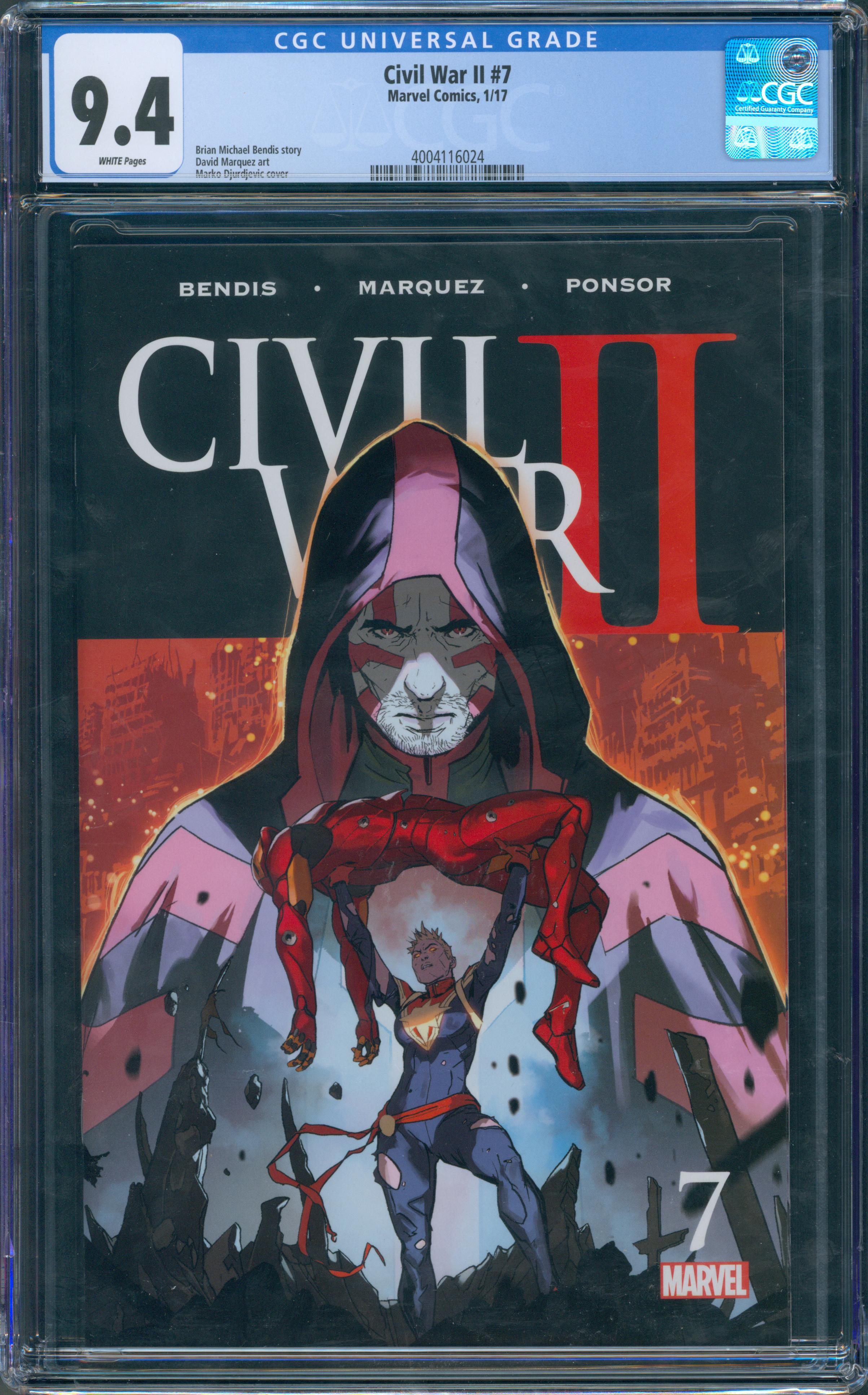 Civil War II #7 CGC 9.4