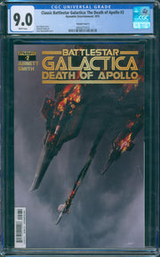 Classic Battlestar Galactica: The Death of Apollo #2 CGC 9.0