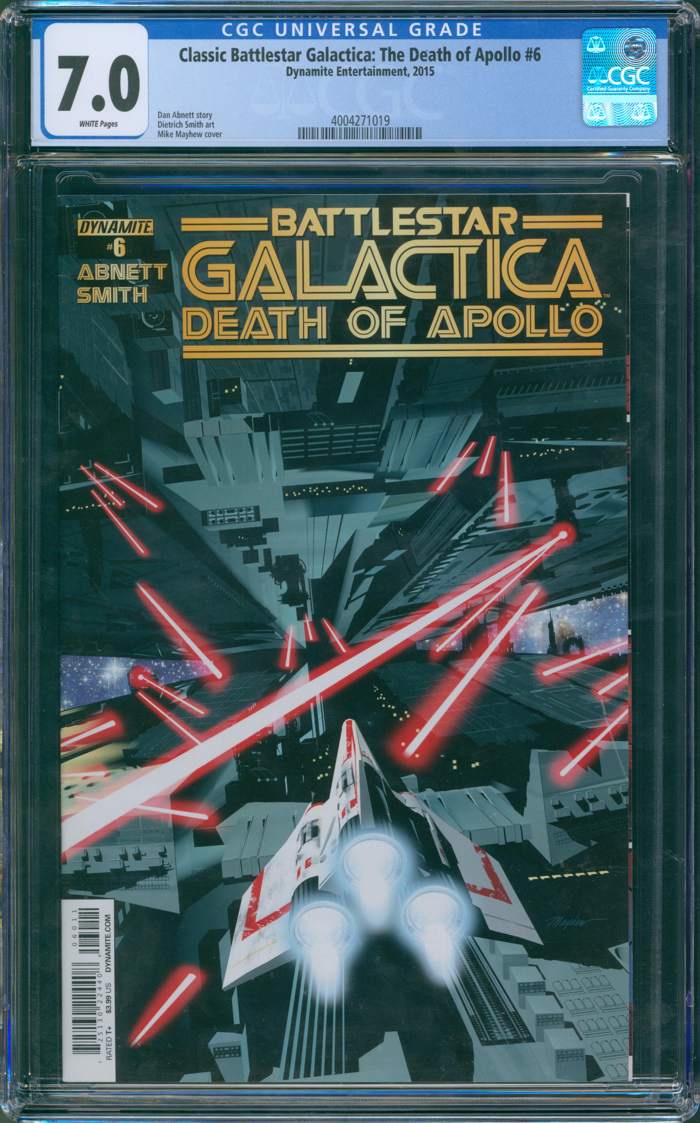 Classic Battlestar Galactica: The Death of Apollo #6 CGC 7.0