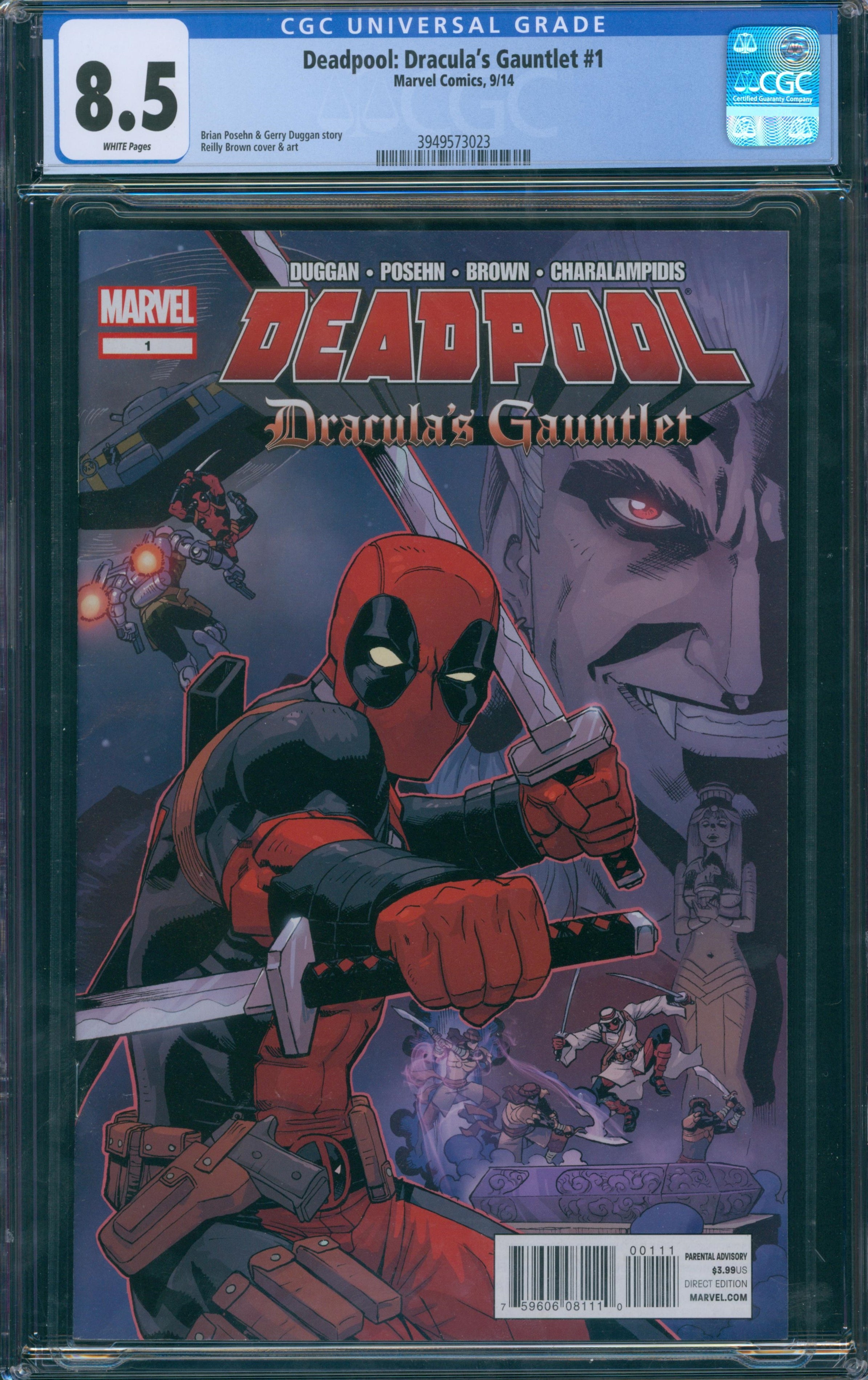 Deadpool: Dracula's Gauntlet #1 CGC 8.5