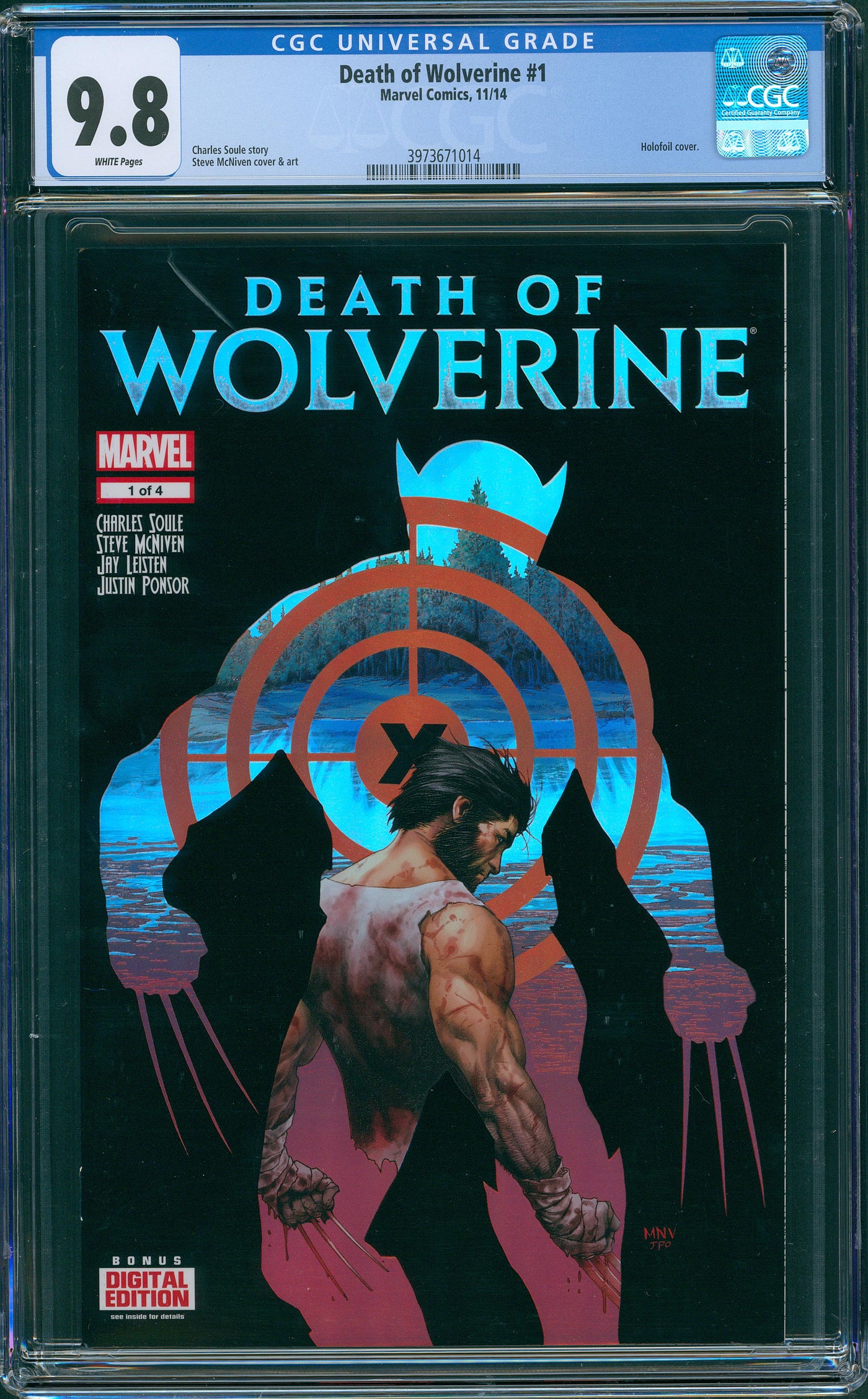 Death of Wolverine #1 CGC 9.8